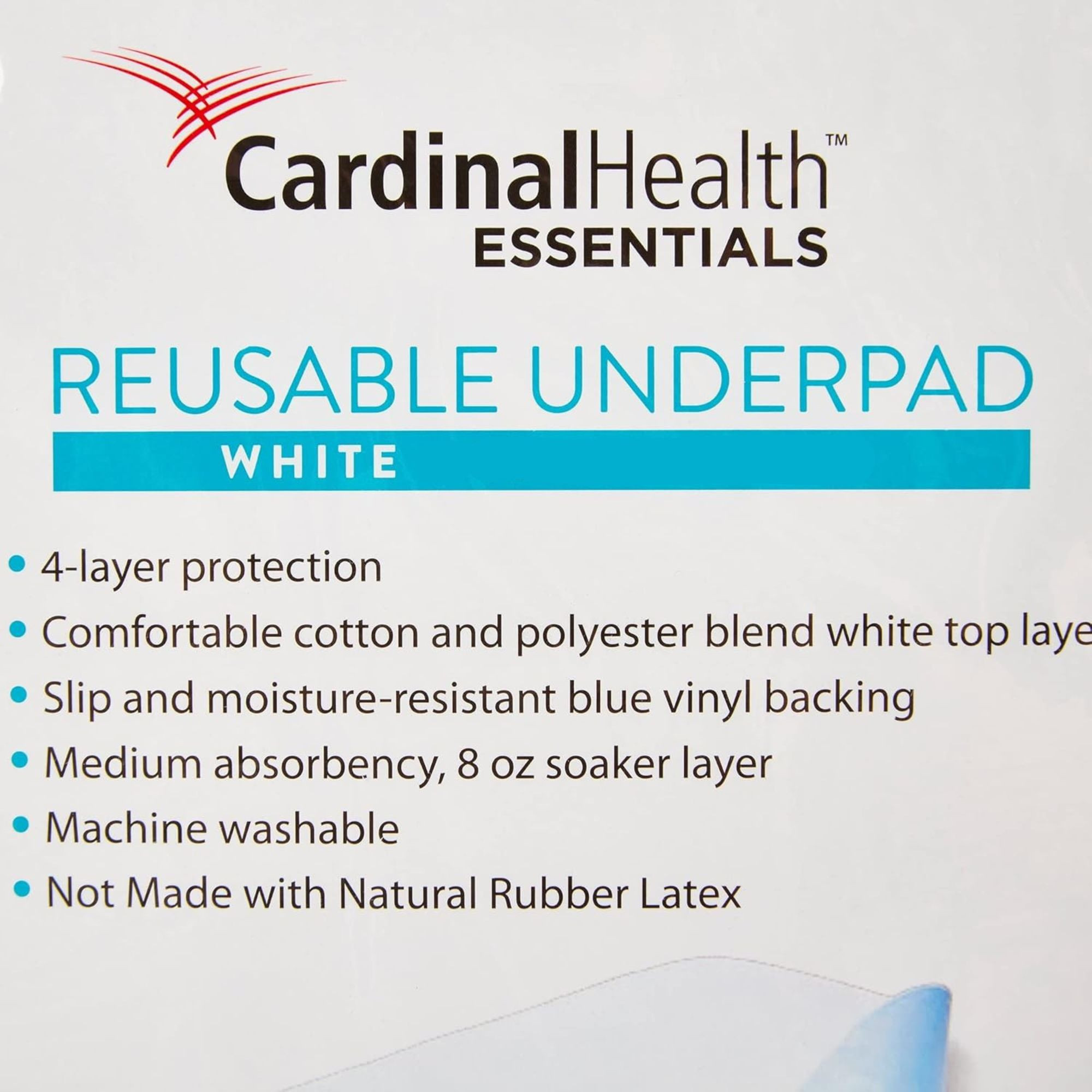 ReliaMed Reusable Underpad, Moderate Absorbency, ZRUP3436R, 34 X 36" - Each