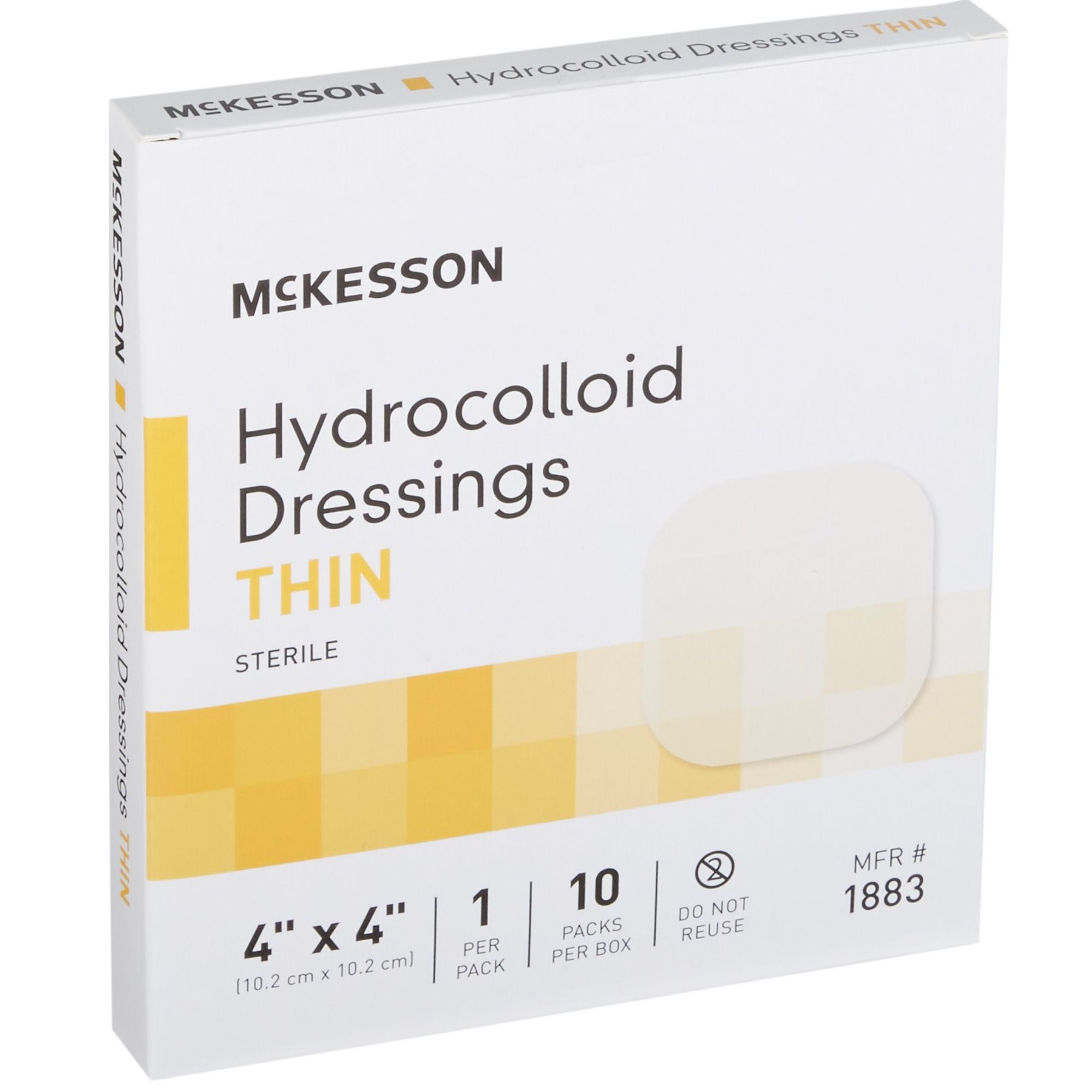 McKesson Hydrocolloid Dressing, Thin