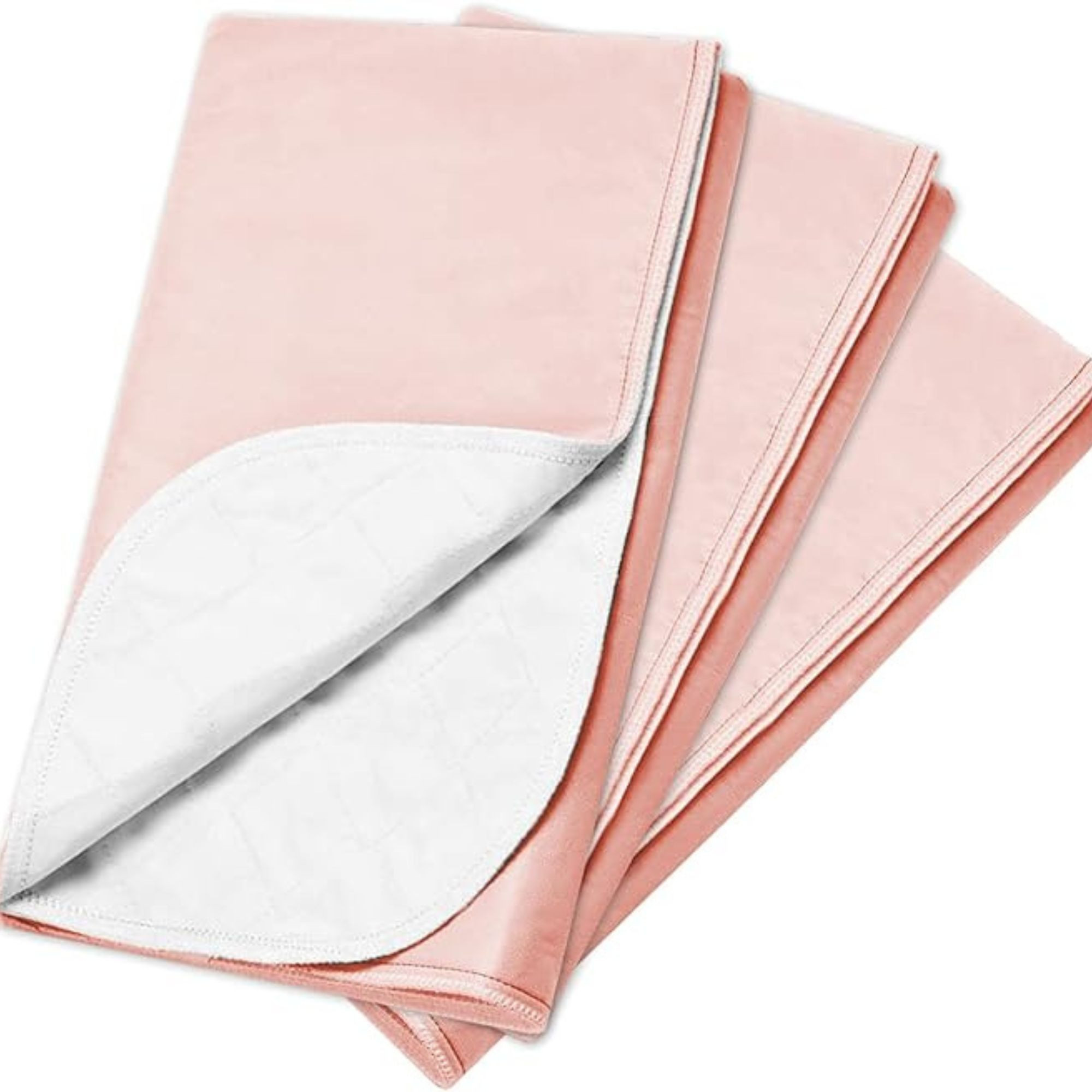 Beck's Classic Twill Reusable Underpad, Pink, Heavy Absorbency