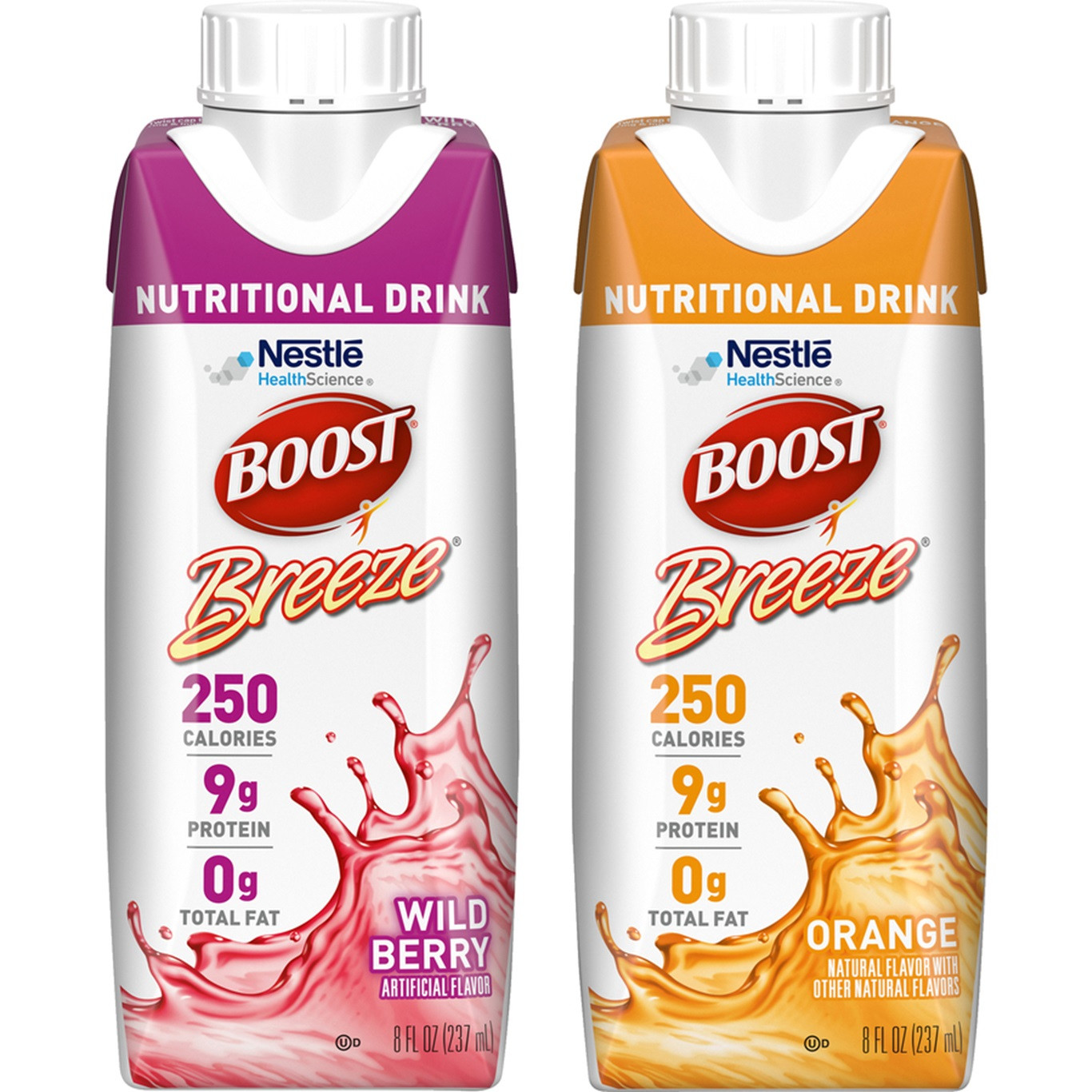 Boost Breeze Nutritional Drink, 8 oz, Variety Pack
