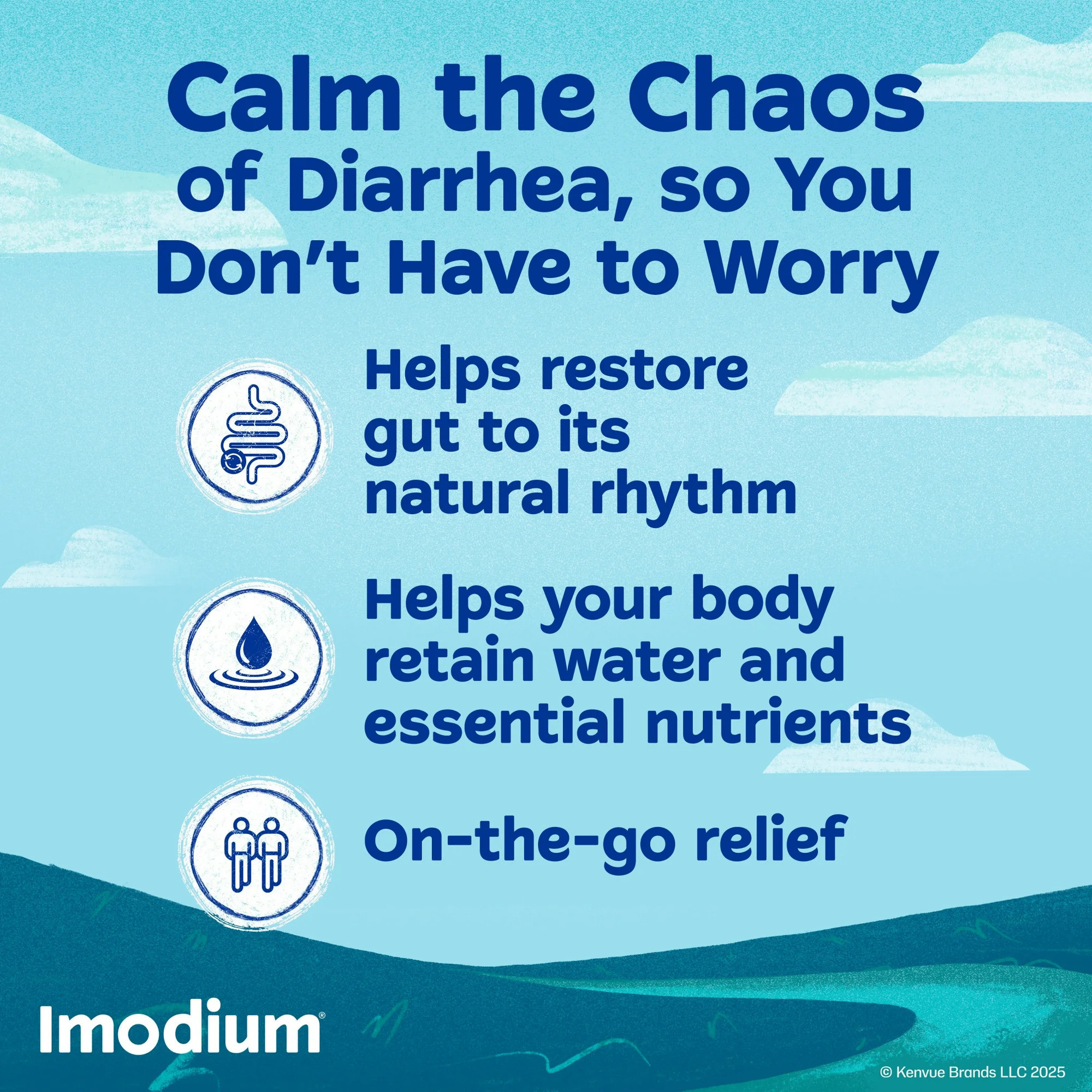 Imodium A-D Anti-Diarrheal, 4 oz., Cool Mint, 30045013404, 1 Each