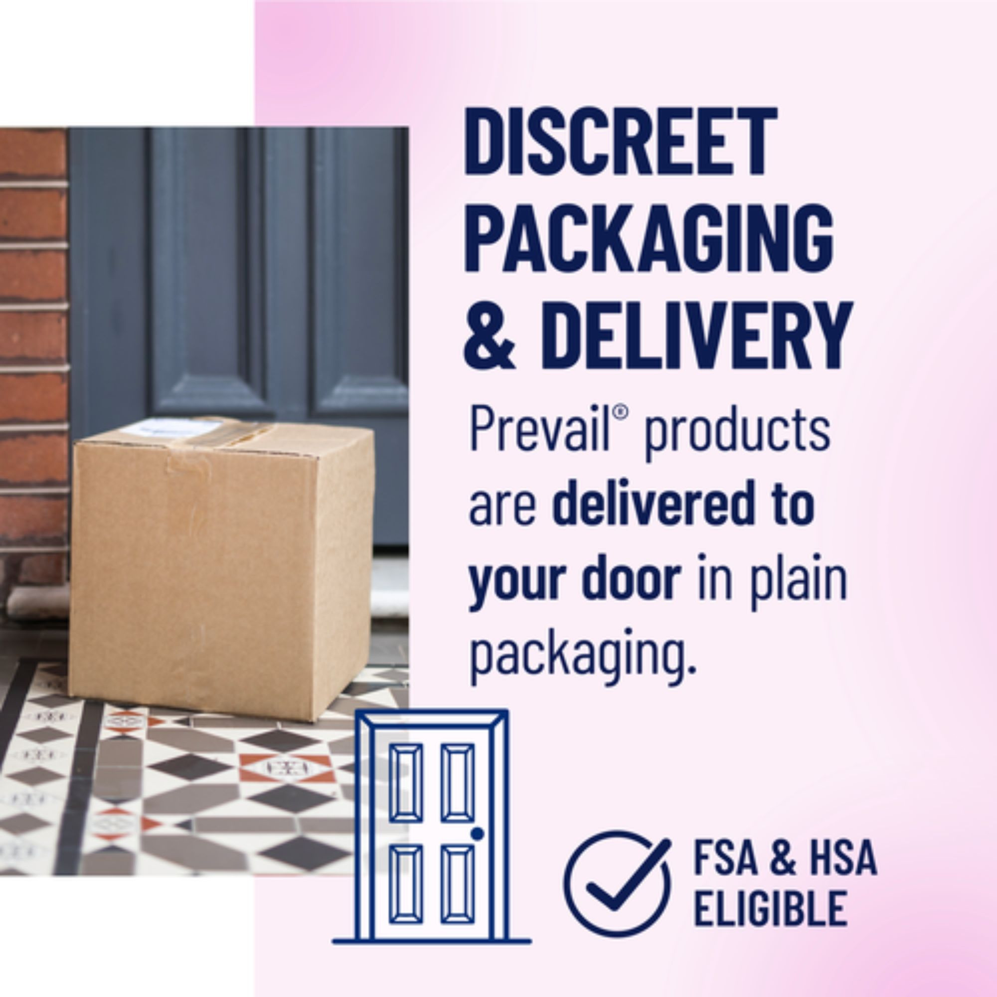 Prevail Daily Pads for Bladder Leaks, Light Absorbency