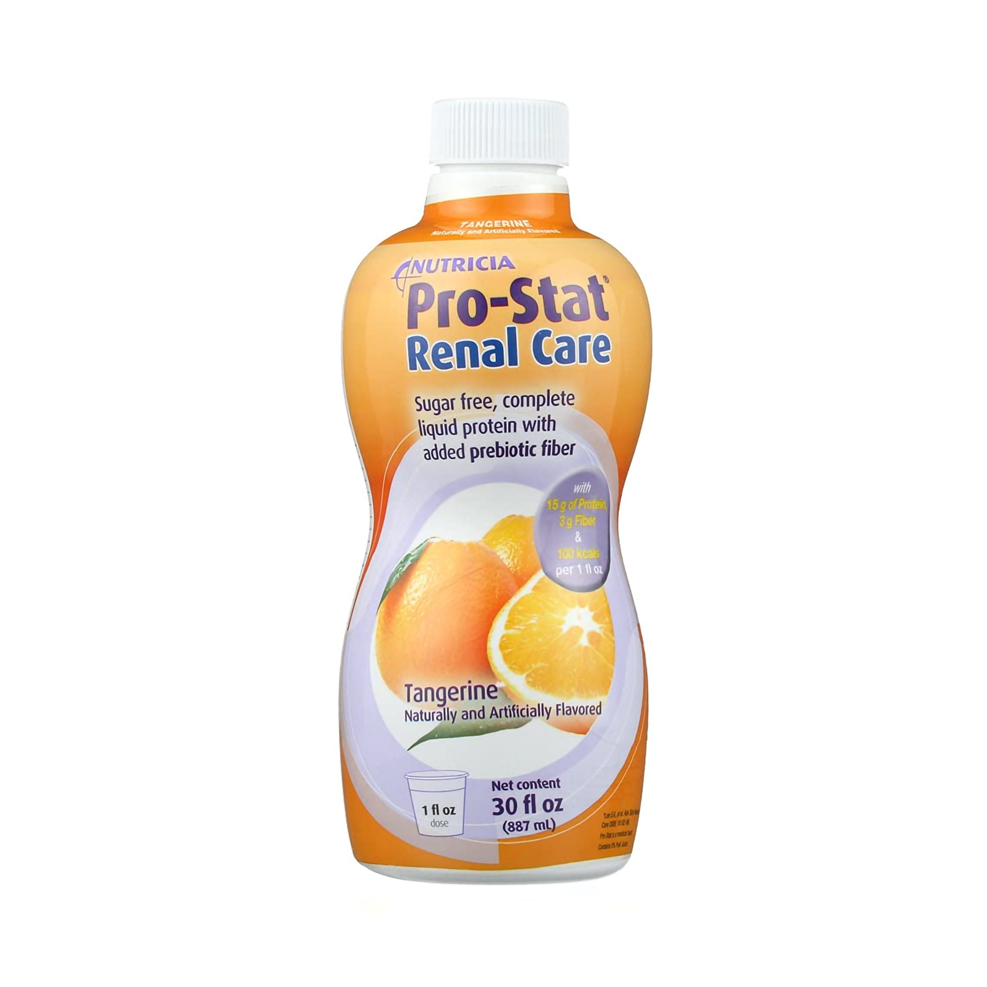 Nutricia Pro-Stat Renal Care Sugar-Free Liquid Protein, Bottle, 30 oz., Tangerine, 78388, 1 Bottle