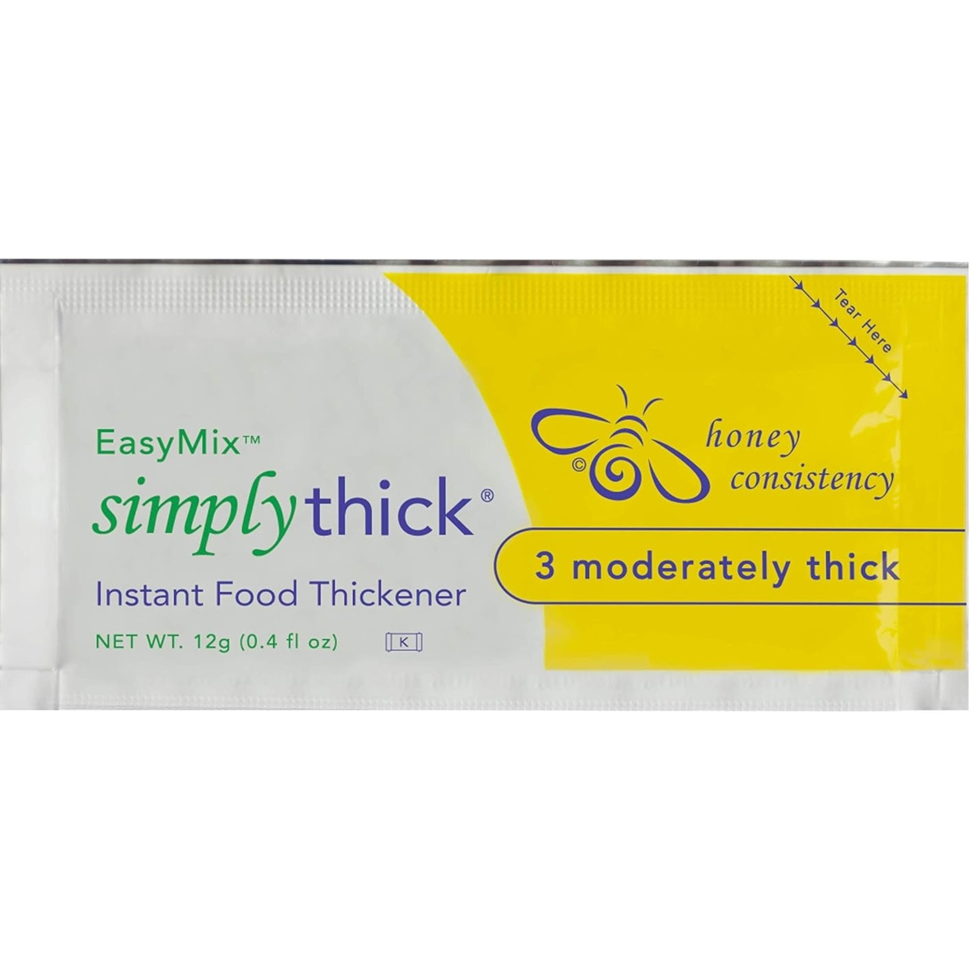 SimplyThick EasyMix Instant Food Thickener Packets, Moderately Thick