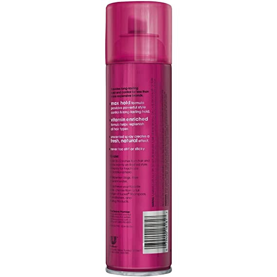 Suave Max Hold Hairspray, Aerosol Can, 11 oz