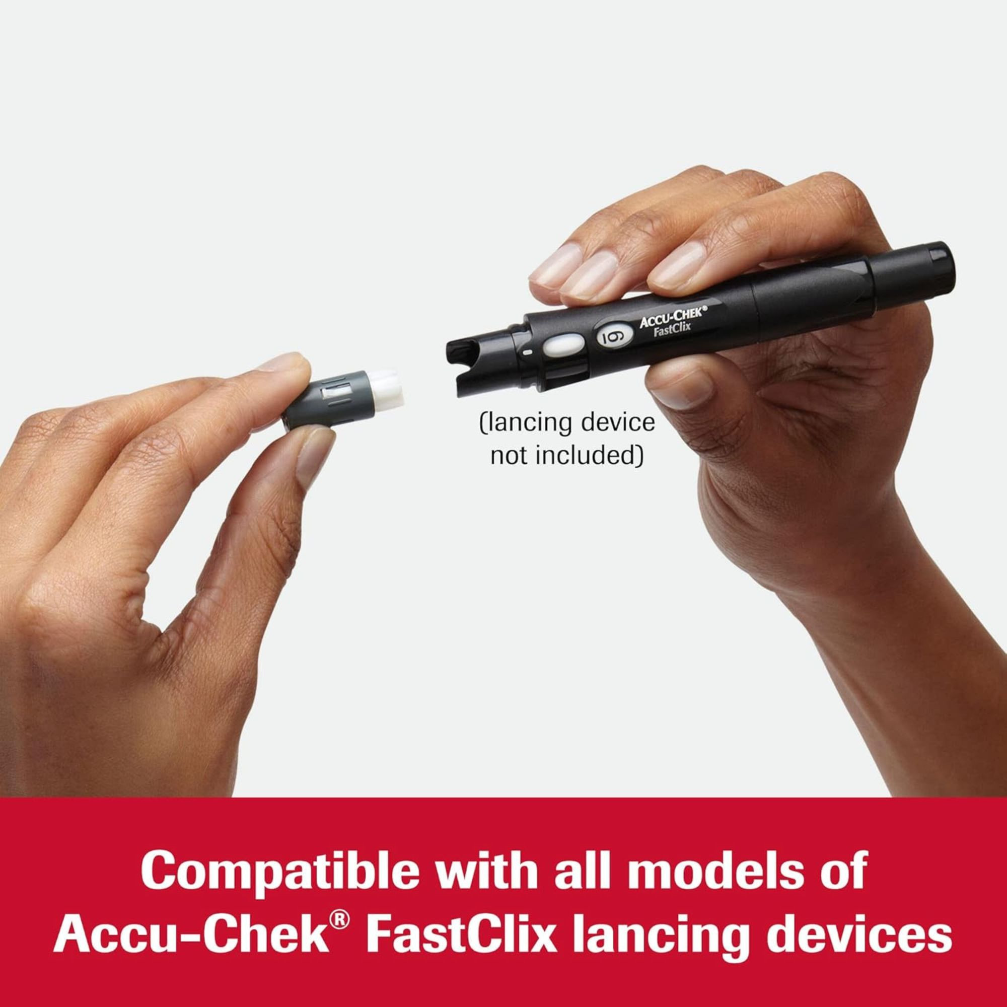 Accu-Chek FastClix Lancets, 05360145001, Box of 102