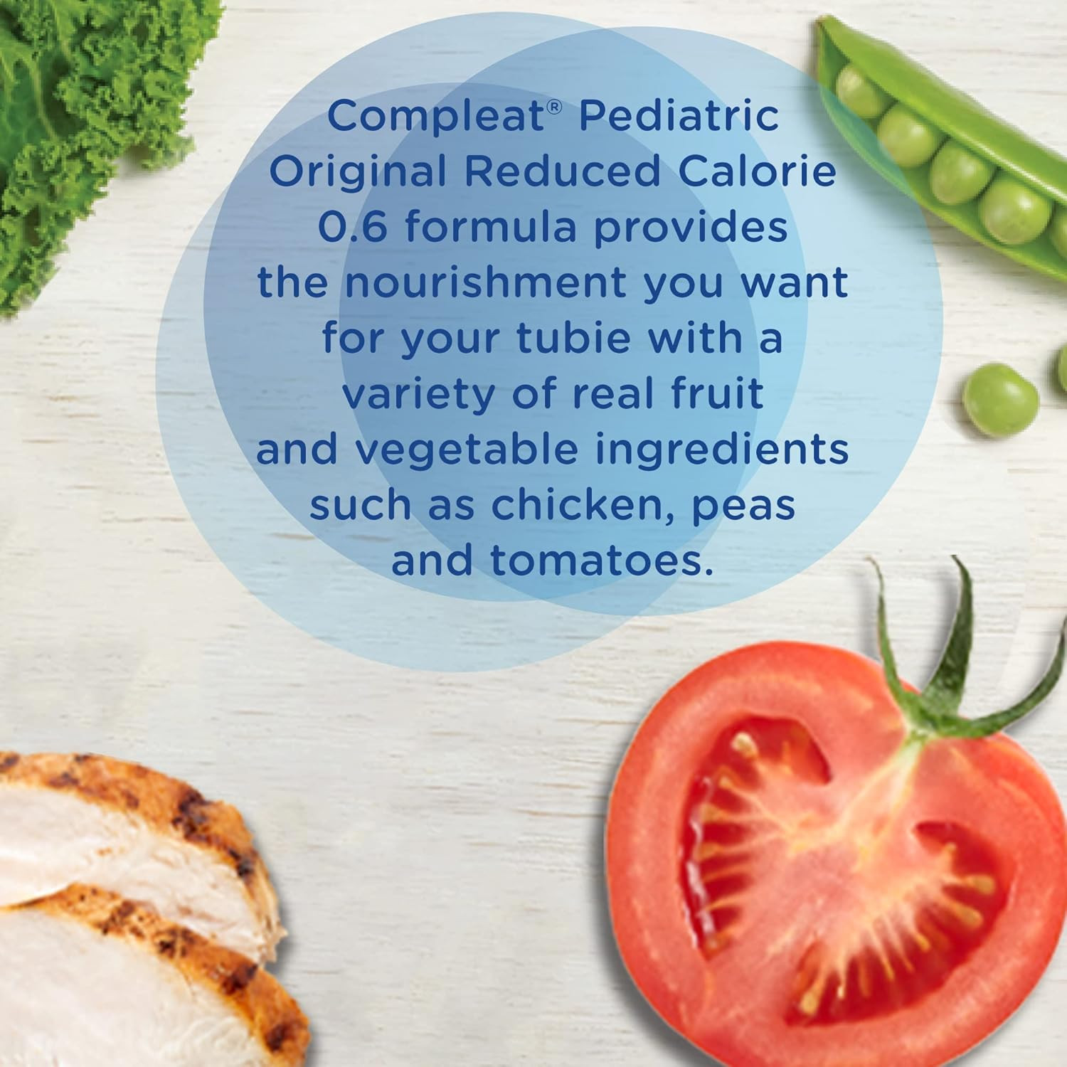 Compleat Pediatric Reduced Calorie Nutritionally Complete Tube Feeding Formula, 8.45 oz.