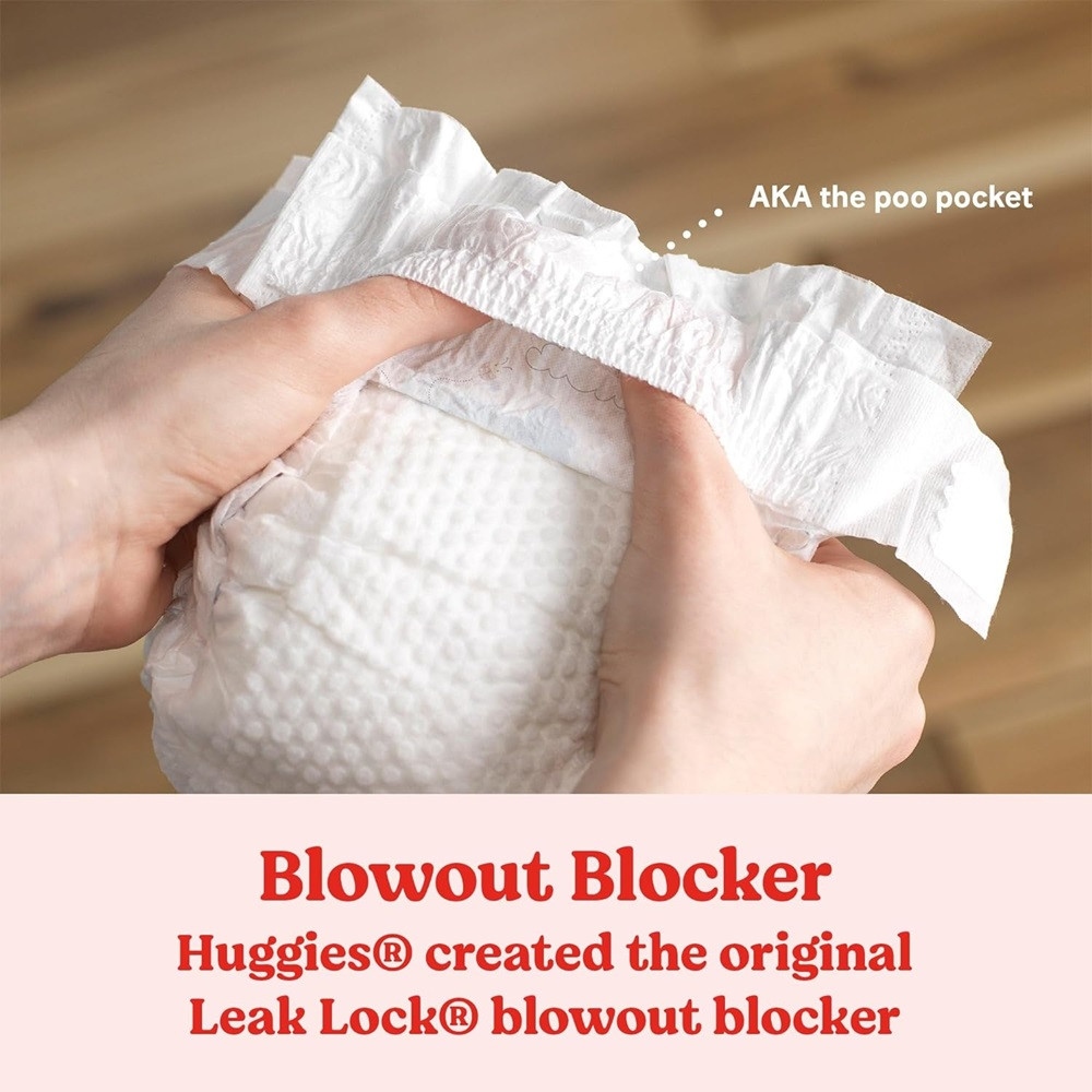 Huggies Little Movers Diapers, Moderate Absorbency