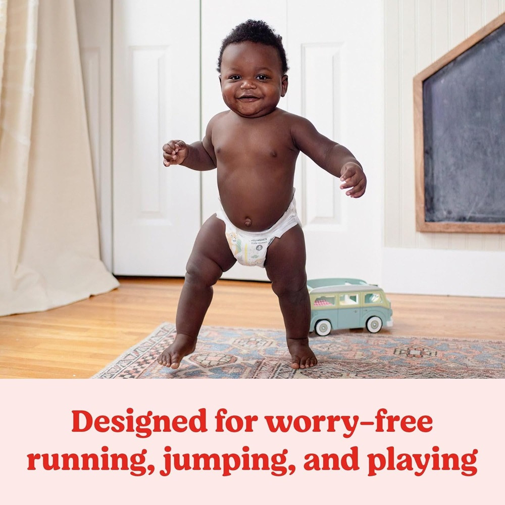 Huggies Little Movers Diapers, Moderate Absorbency