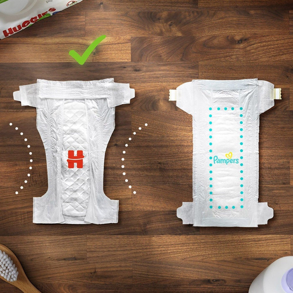 Huggies Little Movers Diapers, Moderate Absorbency