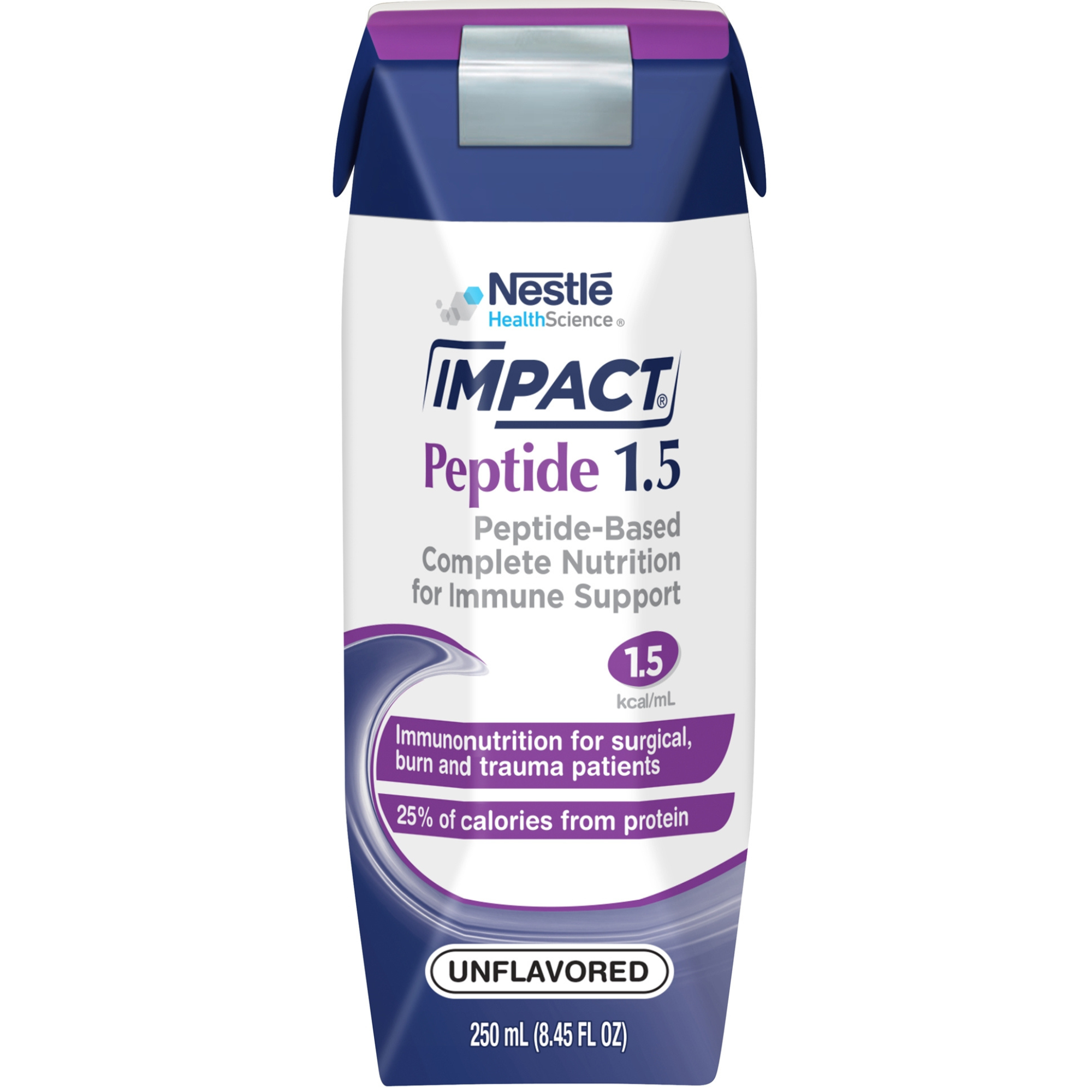 Nestle HealthScience Impact Peptide 1.5 Tube Feeding Formula, 8.4 oz., 10043900974009, Case of 24