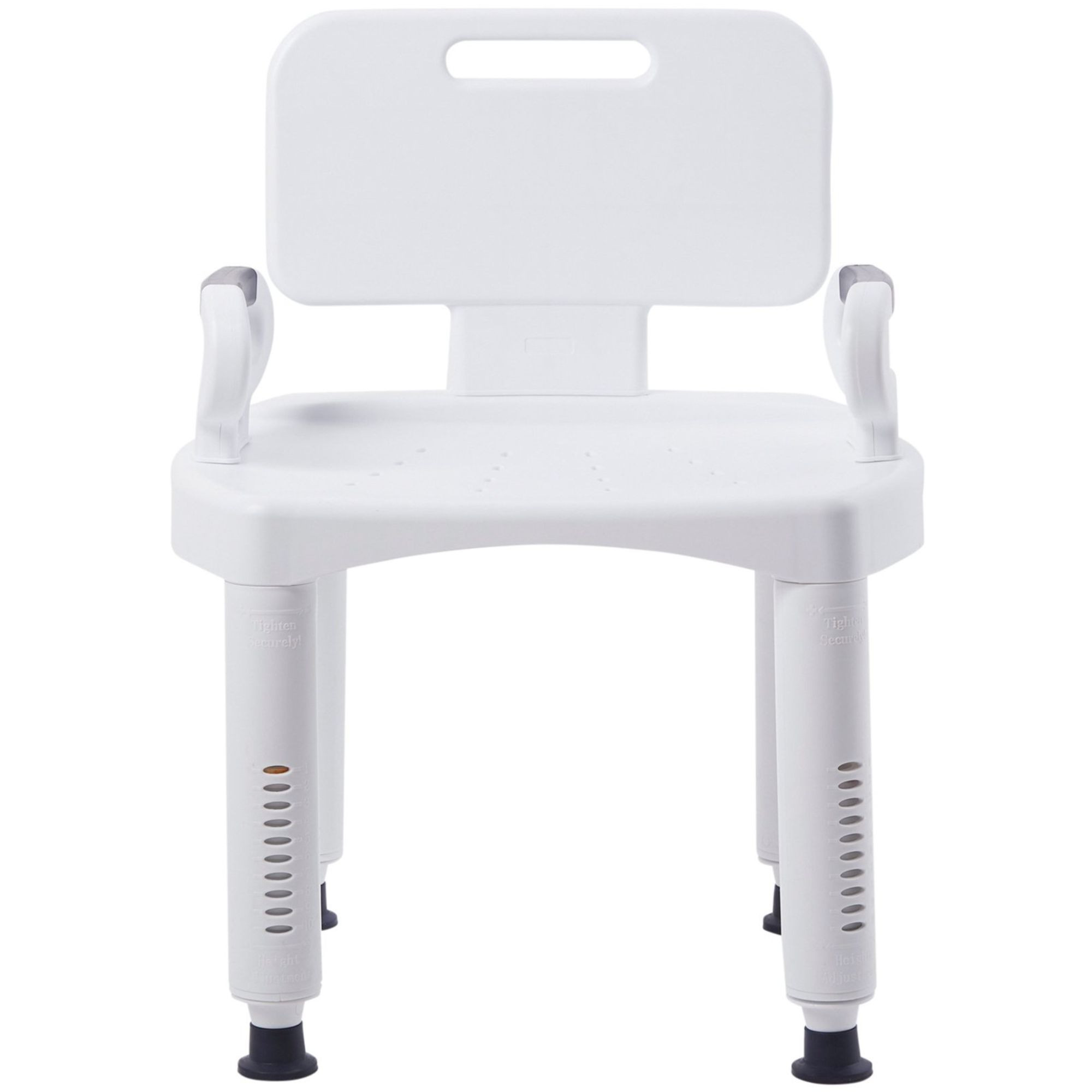 McKesson Removable Arm Rail Plastic Bath Bench, 146-RTL12505, 1 Each