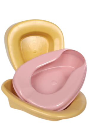 Medegen Female Fracture Bedpan, Dusty Rose, H111-10, 1656 mL - 1 Each