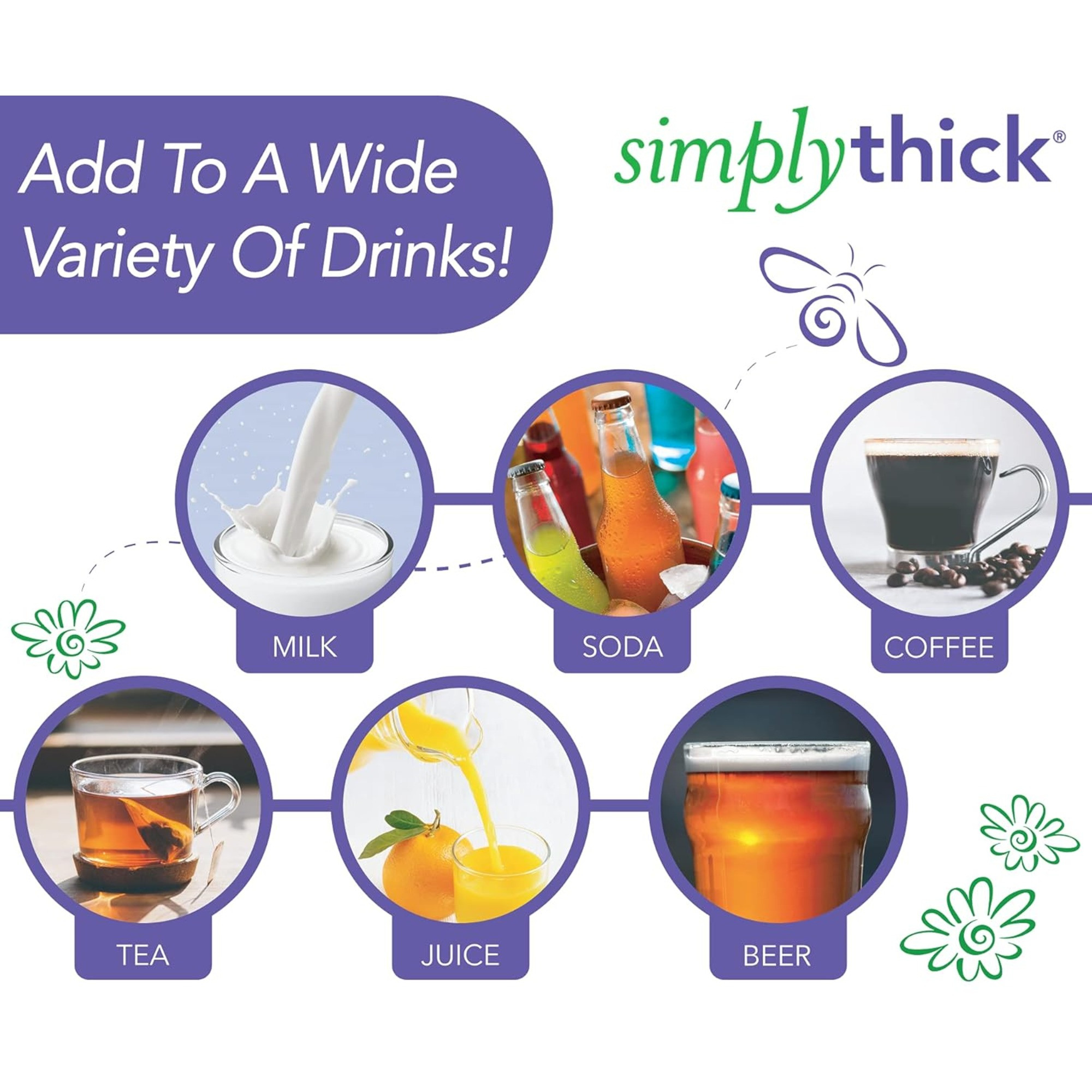 SimplyThick EasyMix Food Thickener Packets