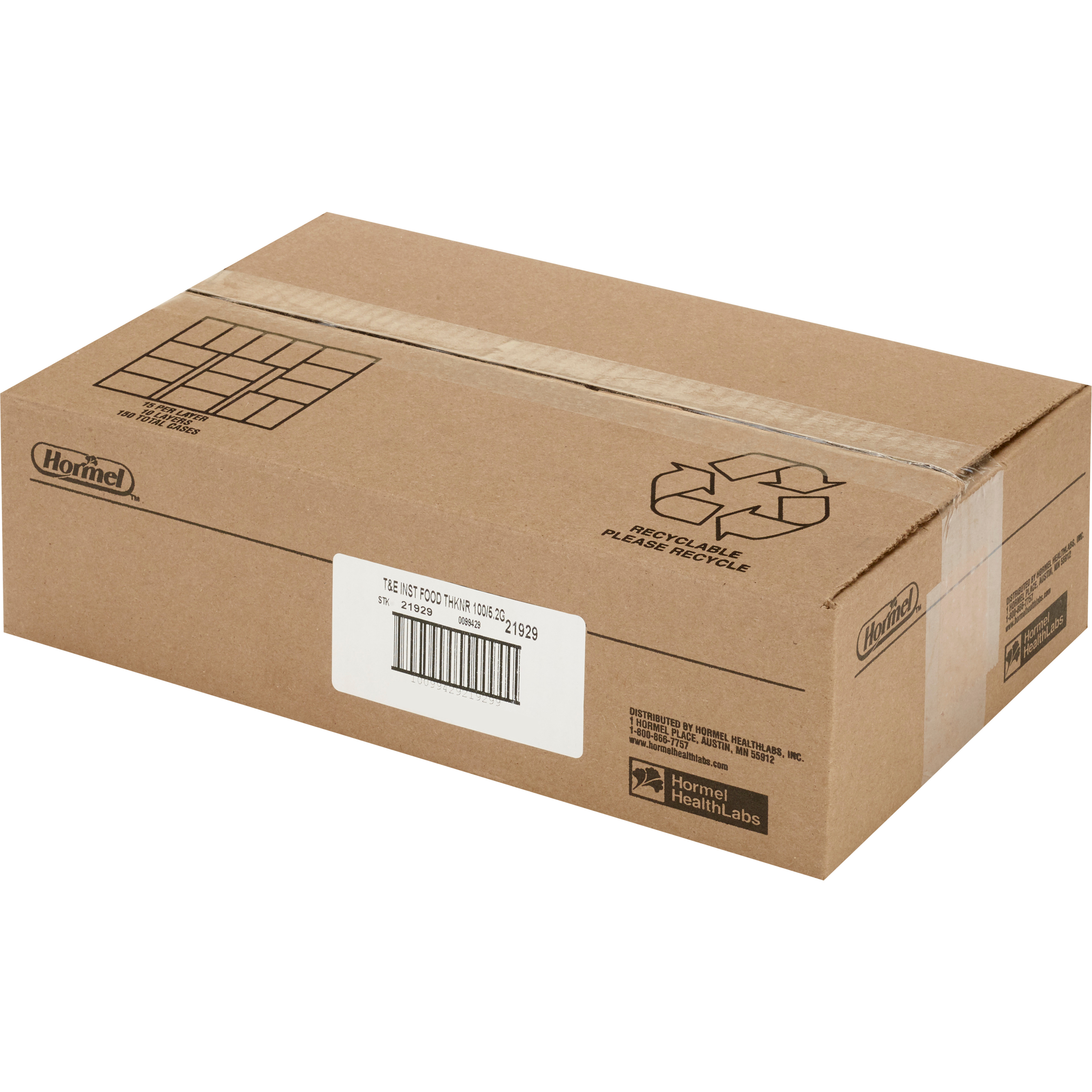 Hormel Thick & Easy Instant Food & Beverage Thickening Powder, Honey & Nectar Consistency