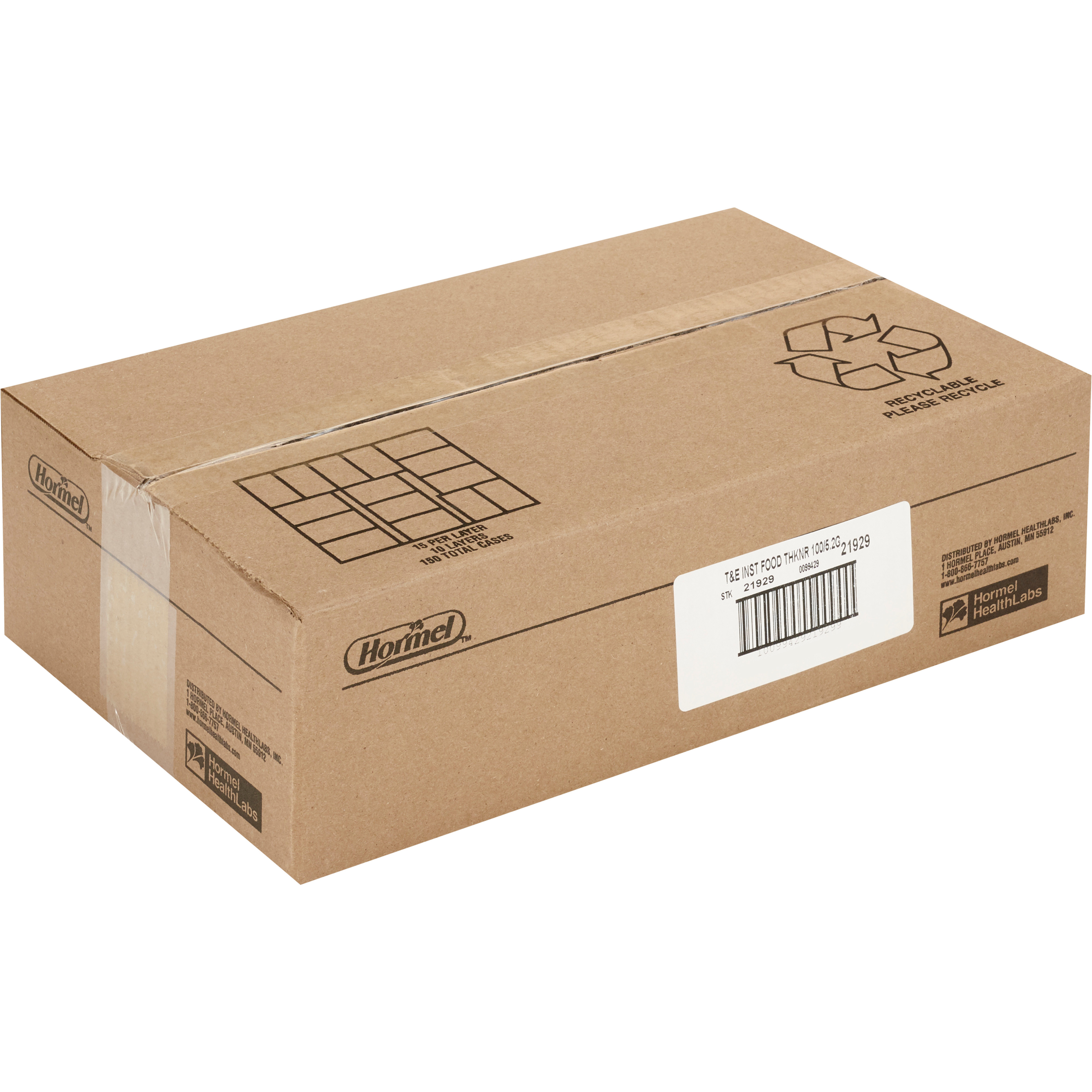 Hormel Thick & Easy Instant Food & Beverage Thickening Powder, Honey & Nectar Consistency