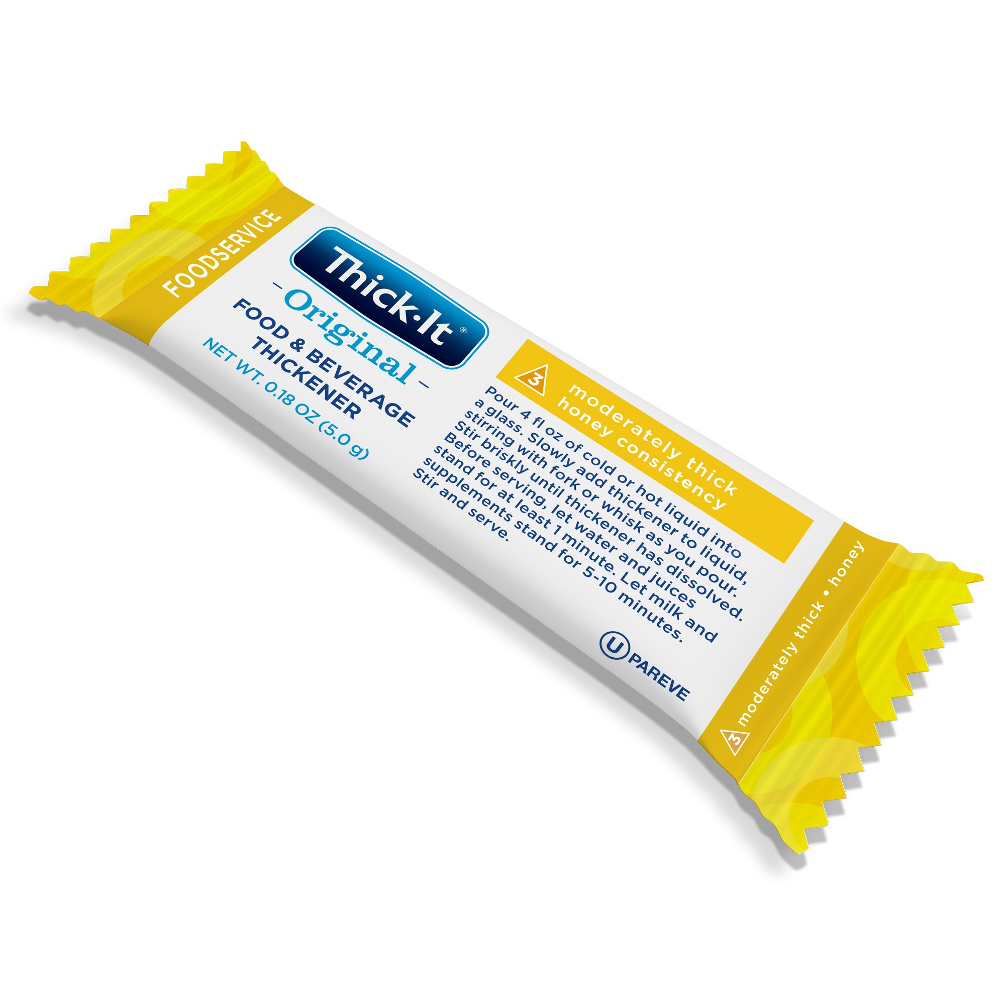 Thick-It Original Food & Beverage Thickener, Honey Consistency, Moderately Thick , J593-LE800, Case of 200