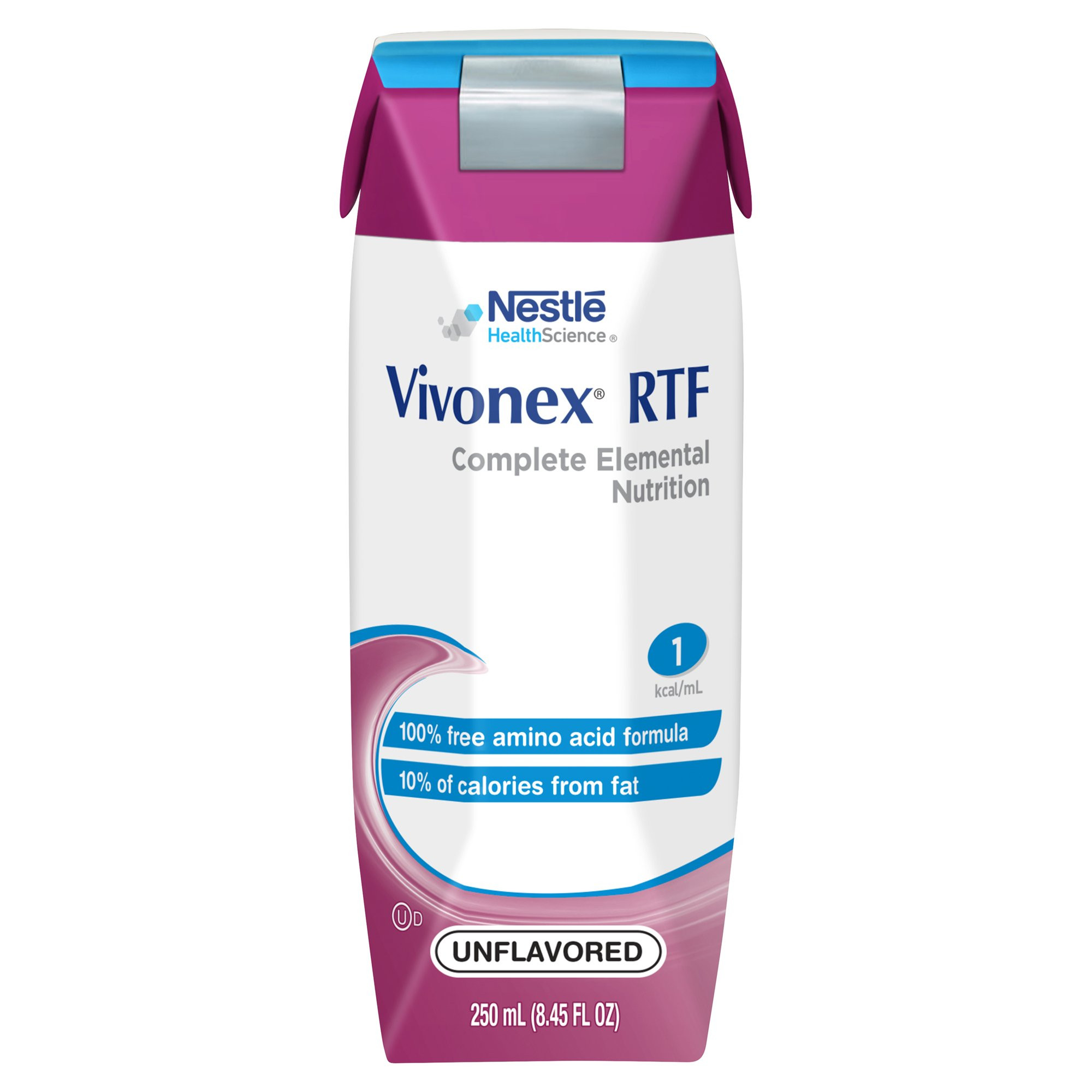 Nestle HealthScience Vivonex RTF Complete Elemental Nutrition Tube Feeding Formula, 8.45 oz., 10043900362509, 1 Each