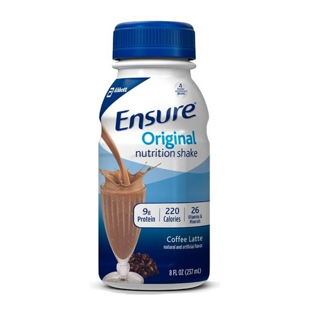 Ensure Original Nutritional Shake, 8 oz, Coffee Latte