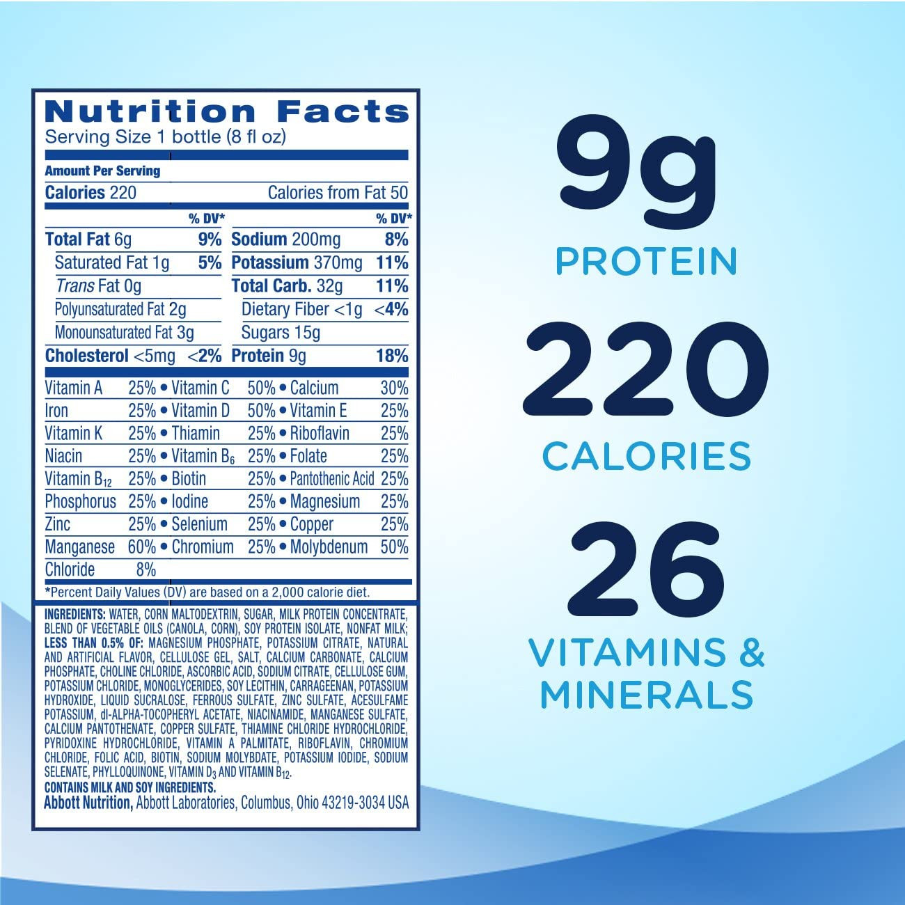 Ensure Original Nutritional Shake, 8 oz, Banana Nut