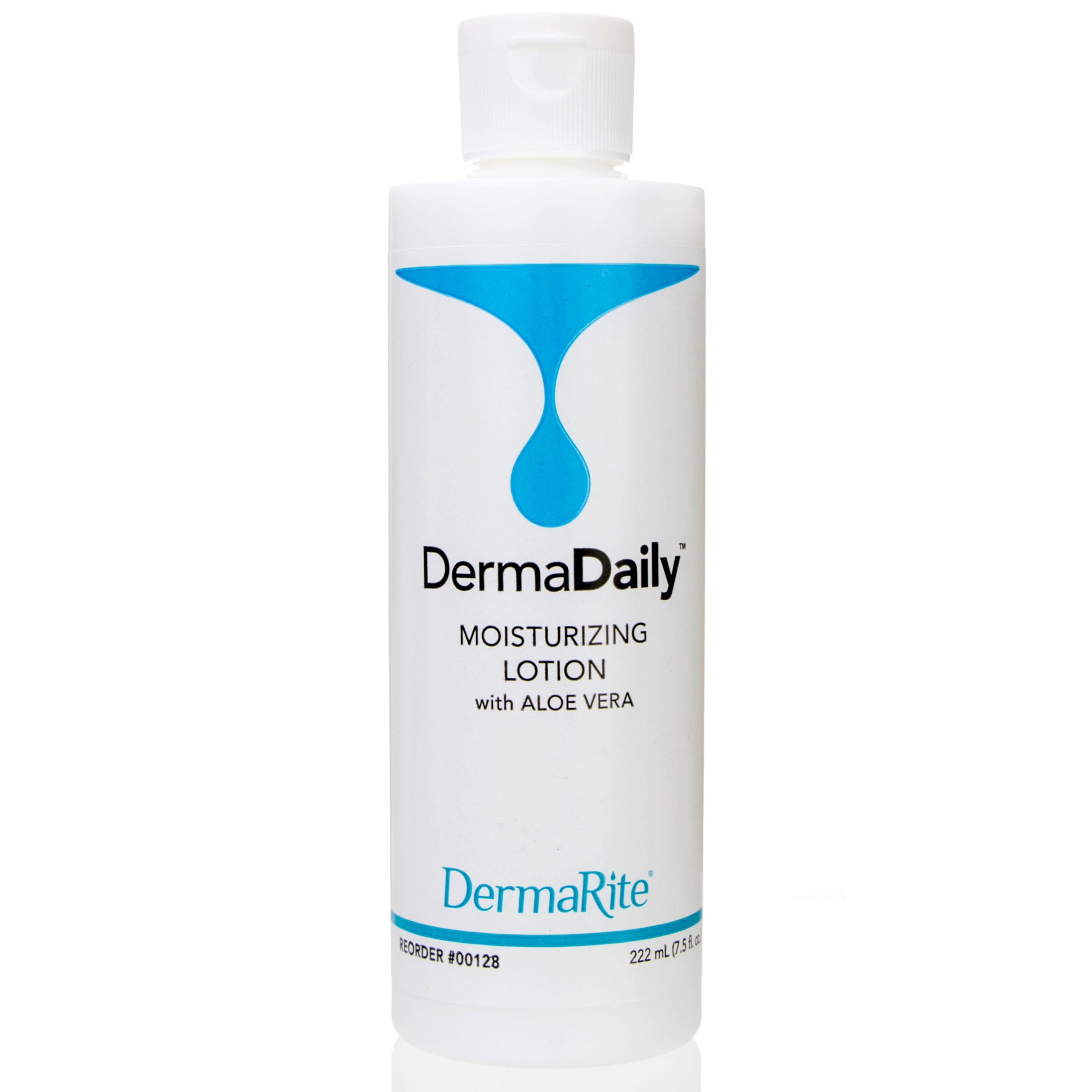 DermaDaily Moisturizing Lotion With Aloe Vera, Scented, 00128, 7.5 oz. Bottle