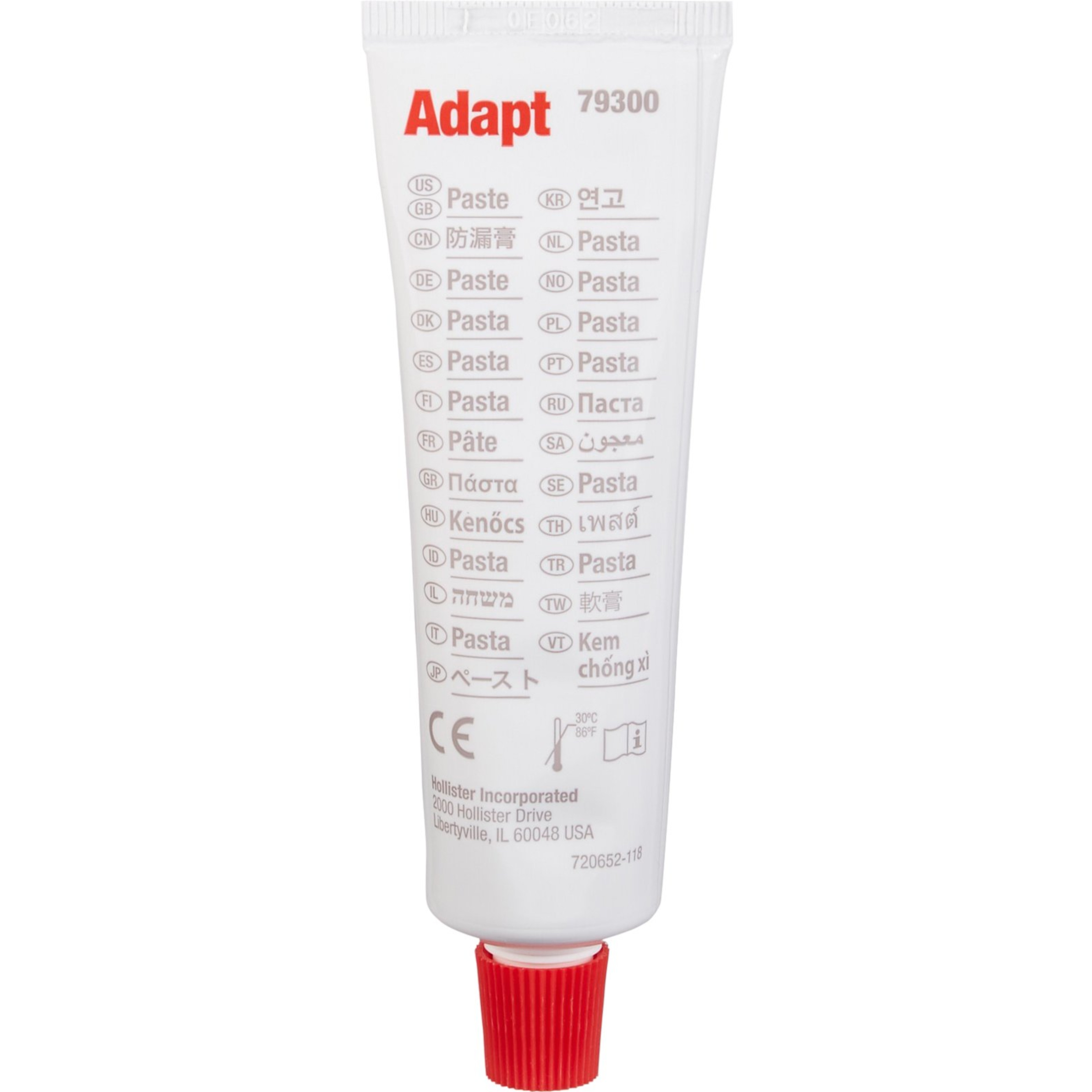 Hollister Adapt Filler Paste, 2 oz. Tube 