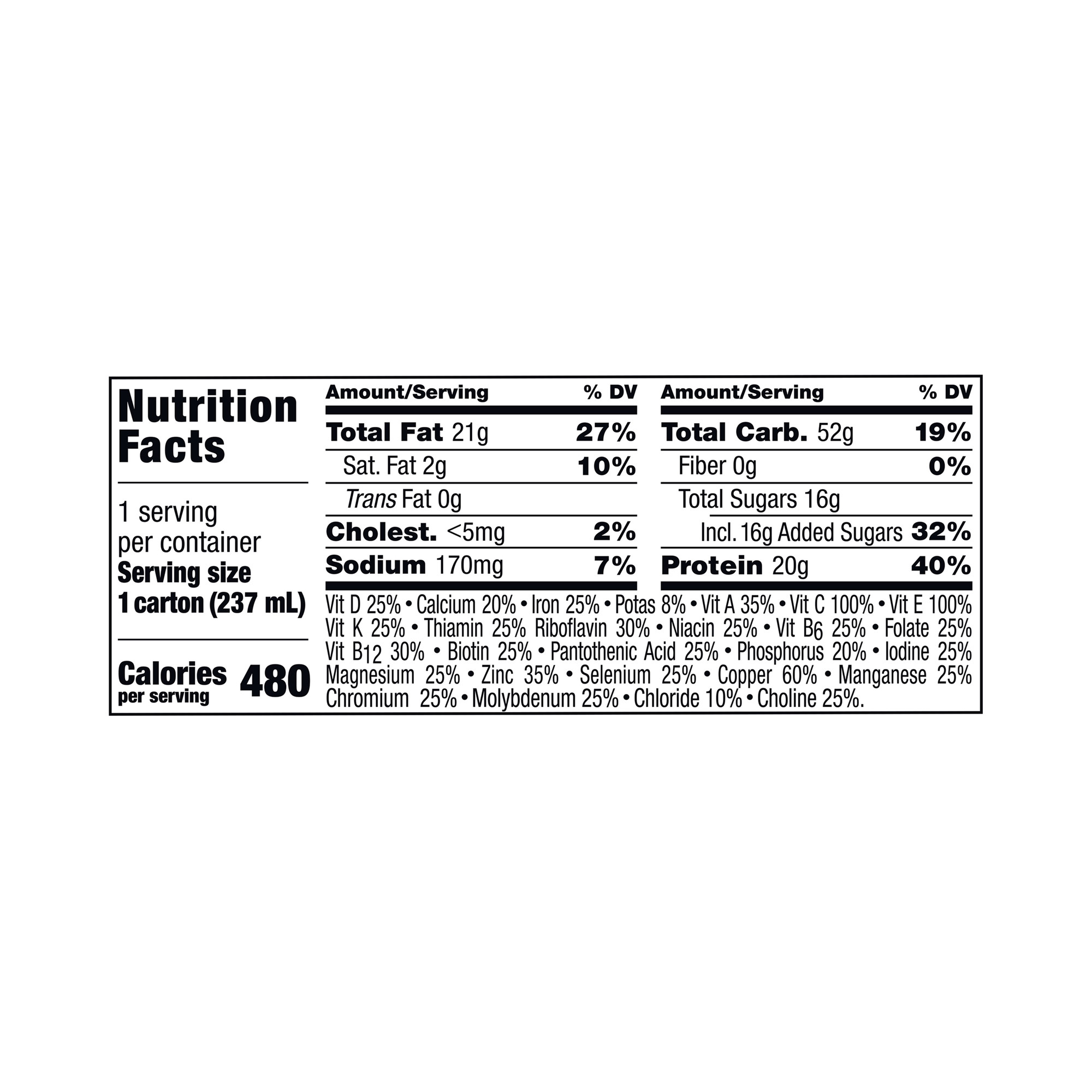 Nestle HealthScience Resource 2.0 Complete Liquid Nutrition, Very Vanilla, 00043900151670, Case of 24