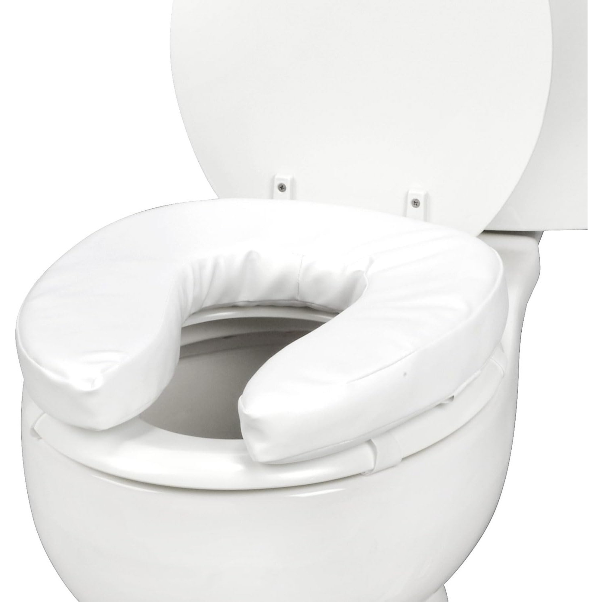 DMI Toilet Seat Cushion 4" Height ,White, 520-1247-1900, 1 Each