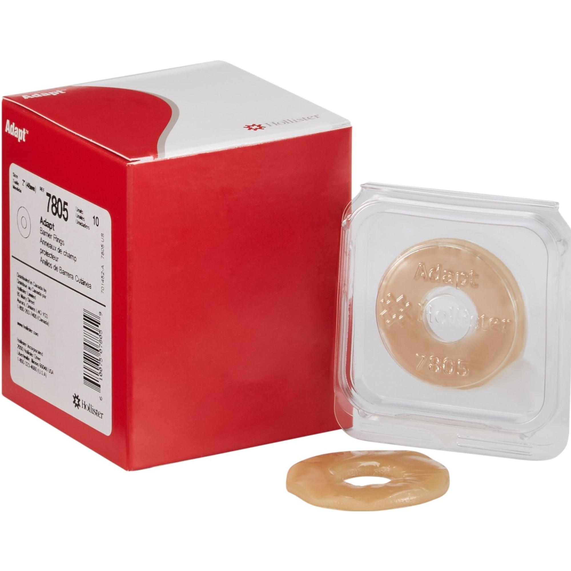 SoftFlex Hydrocolloid Skin Barrier Ring , 7805, Box of 10