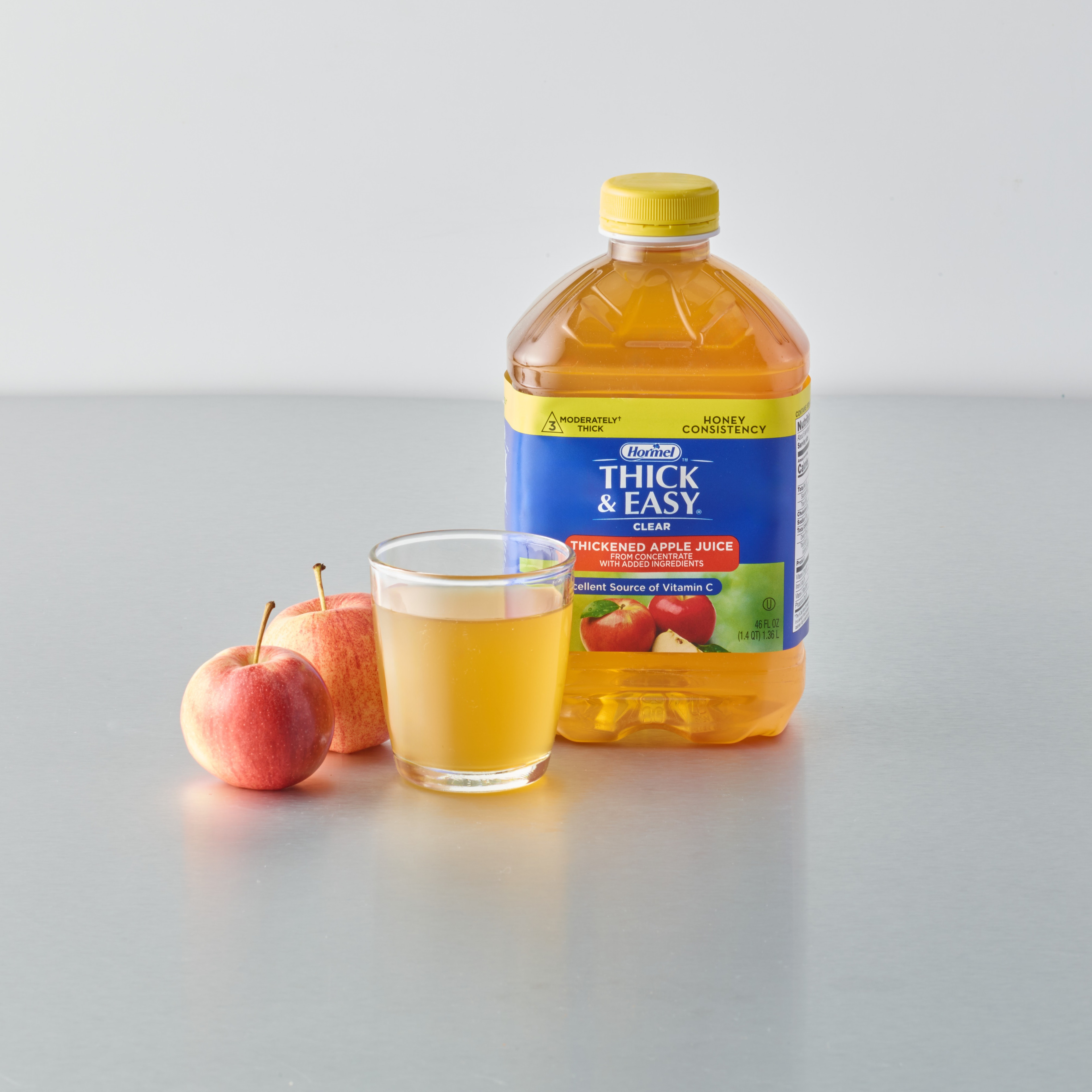 Hormel Thick & Easy Clear, Thickened Apple Juice, Honey Consistency