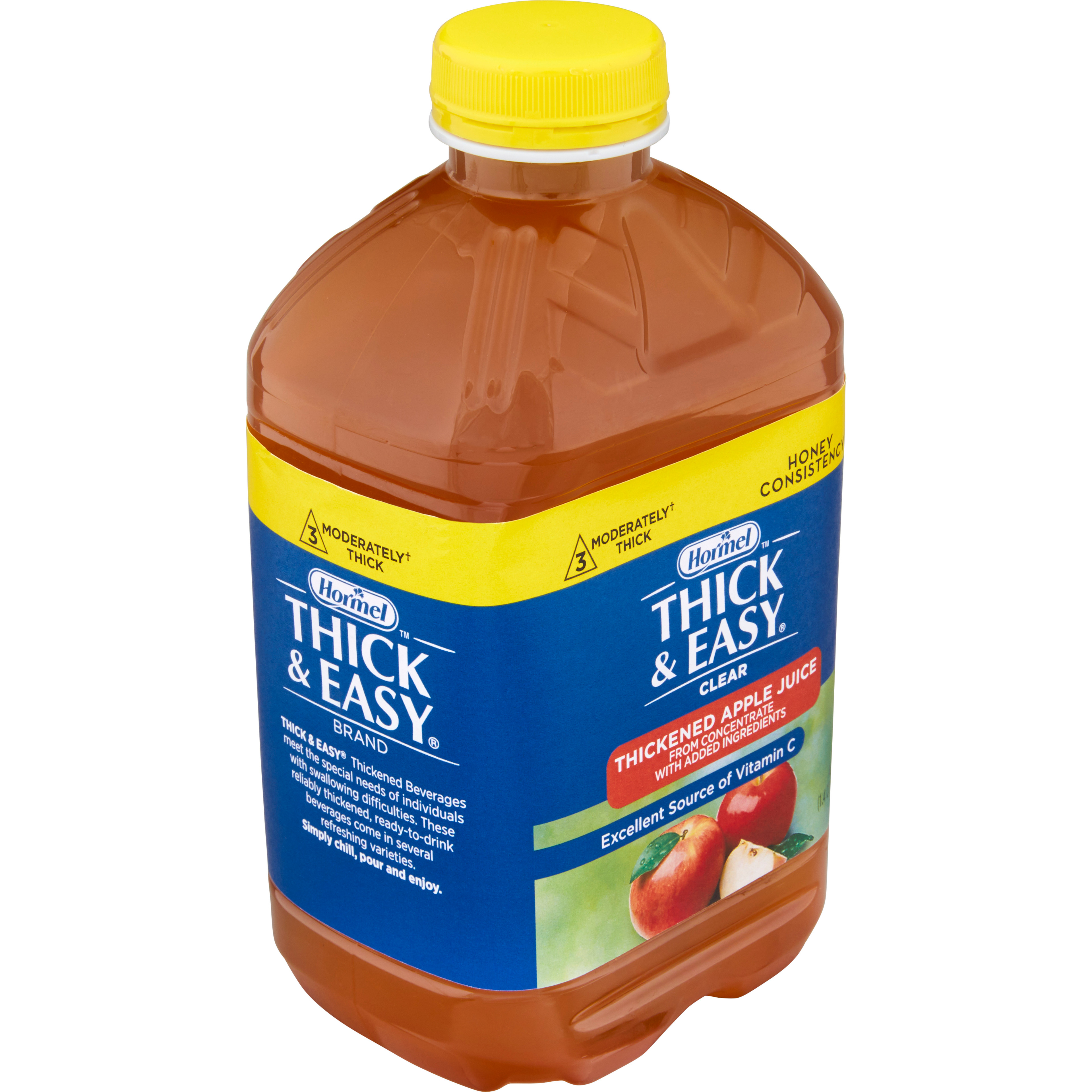 Hormel Thick & Easy Clear, Thickened Apple Juice, Honey Consistency