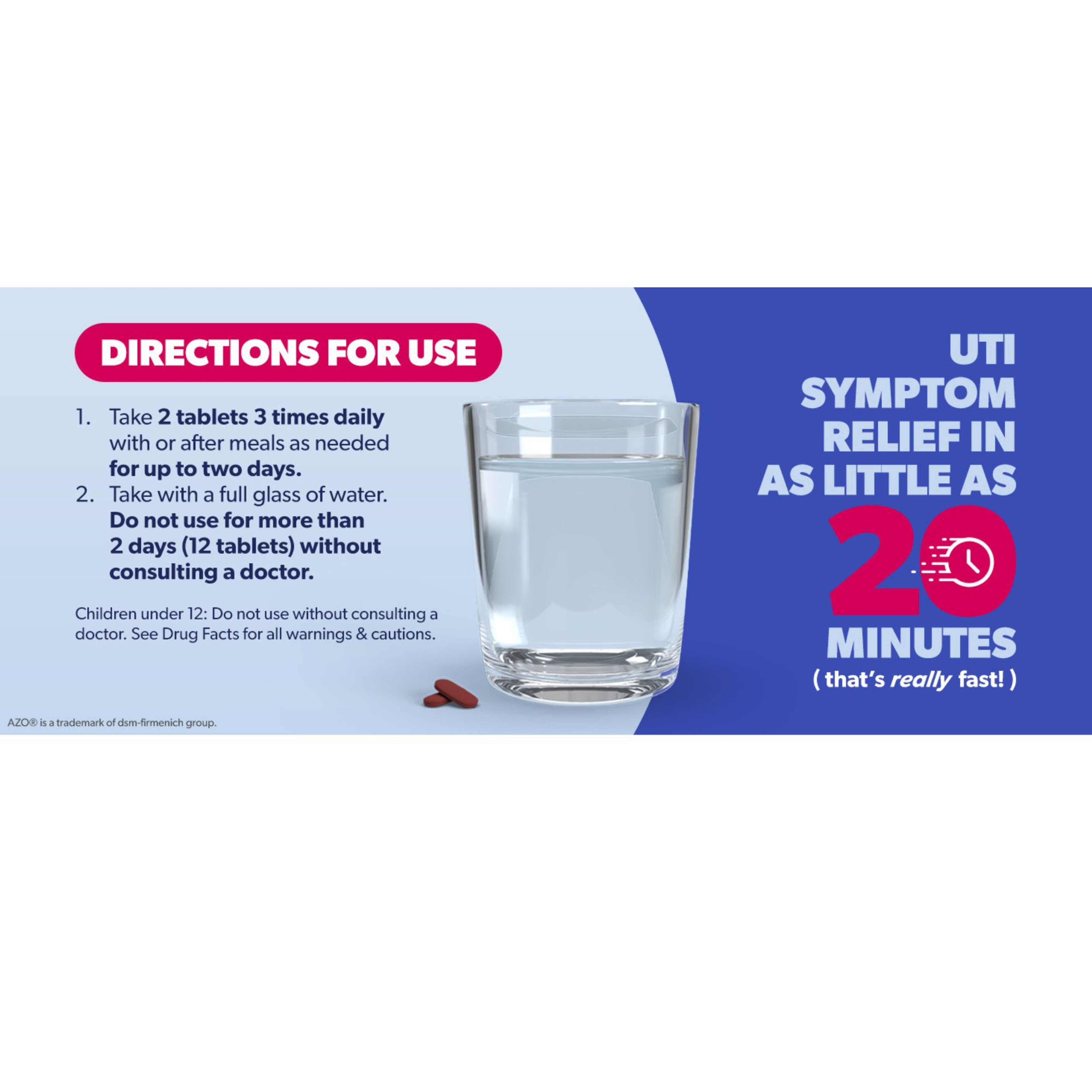 Azo Urinary Pain Relief, Maximum Strength, 12 Tablets