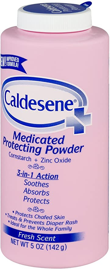 Caldesene Protecting Powder Zinc Oxide/Talc Skin Protectant For Babies & Adults