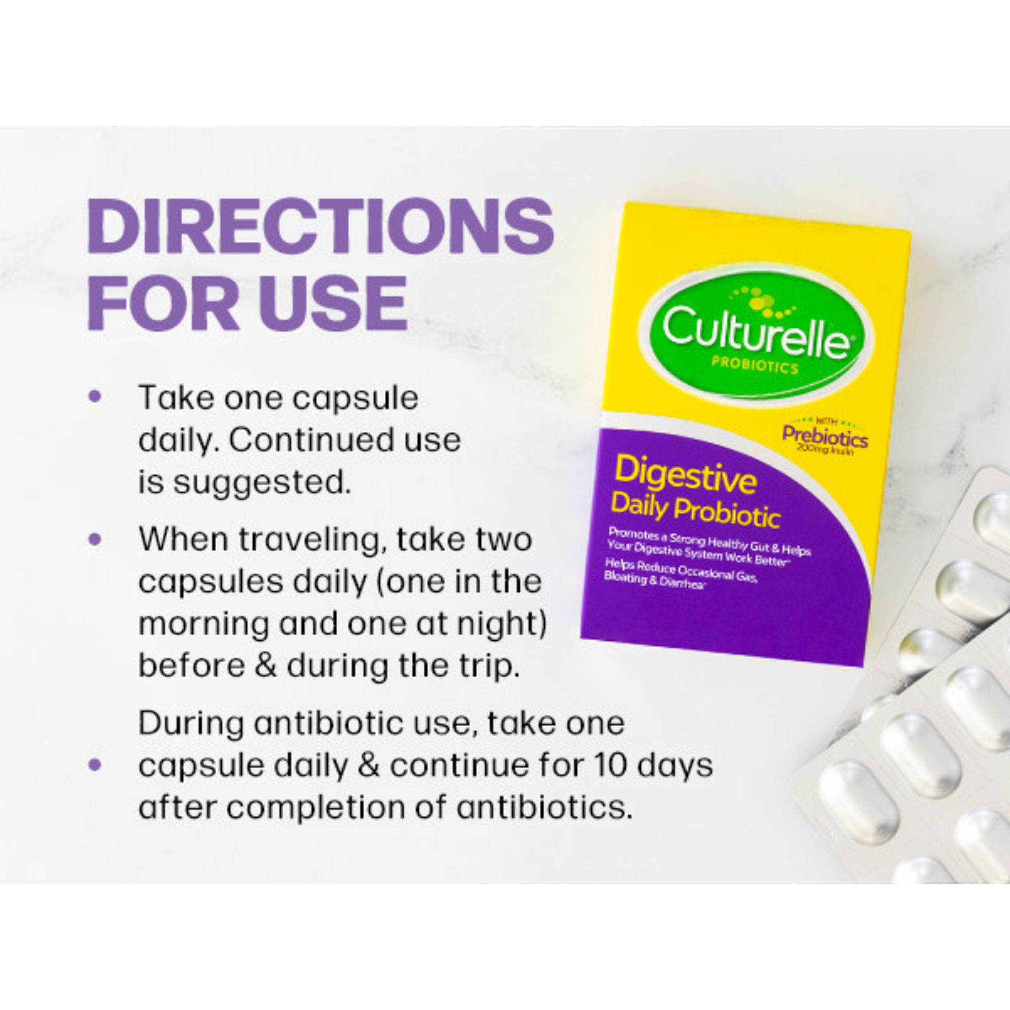Culturelle Digestive Health Probiotic