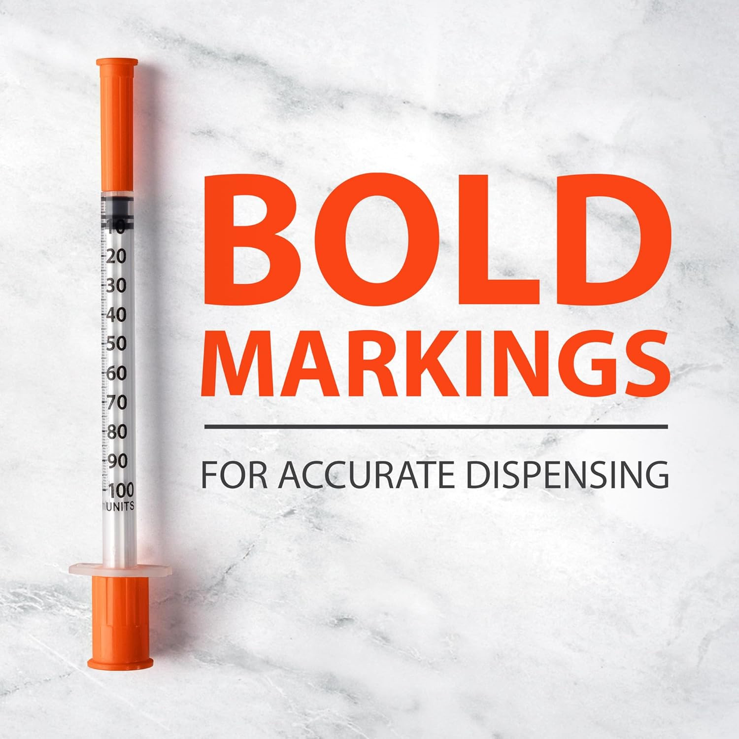 Easy Touch U-100 Insulin Syringes, 30 gauge