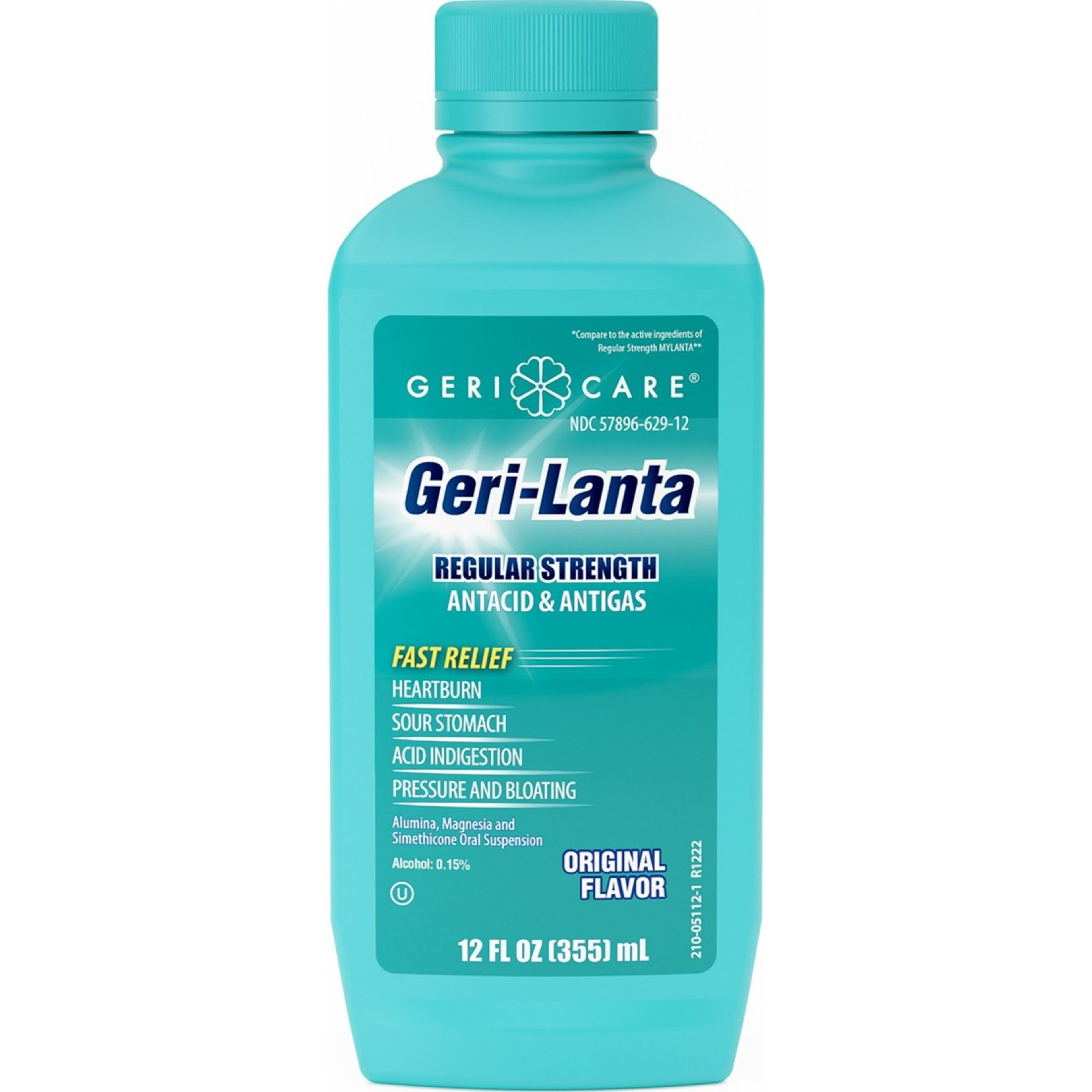 Geri-Care Geri-Lanta Antacid/Antigas, Regular Strength