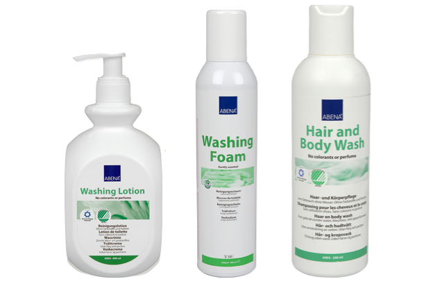 Abena Washing Lotion, Gently Scented, 16.9 oz.