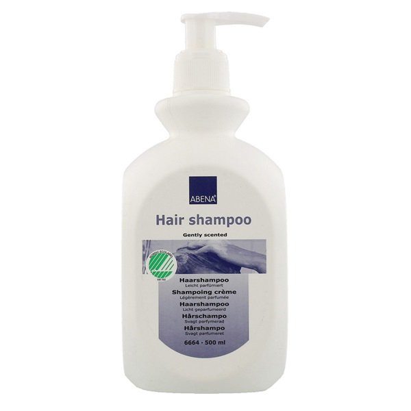 Abena Hair Shampoo, Gently Scented, 500 mL, 6664, Case of 6