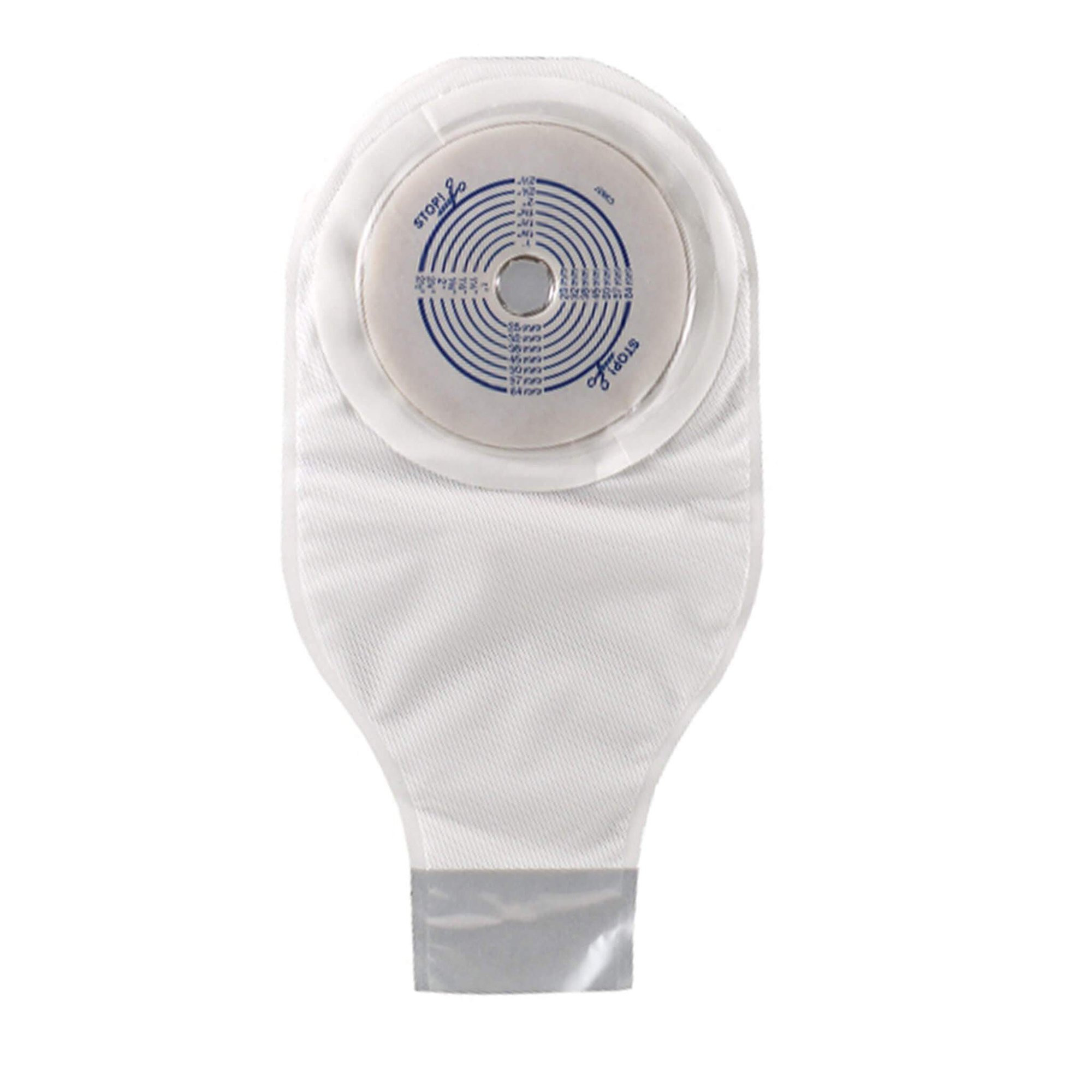 ActiveLife One-Piece System Colostomy Pouch, Drainable, Trim To Fit