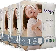 Bambo Nature Dream Pull-up Training Pants, Heavy Absorbency