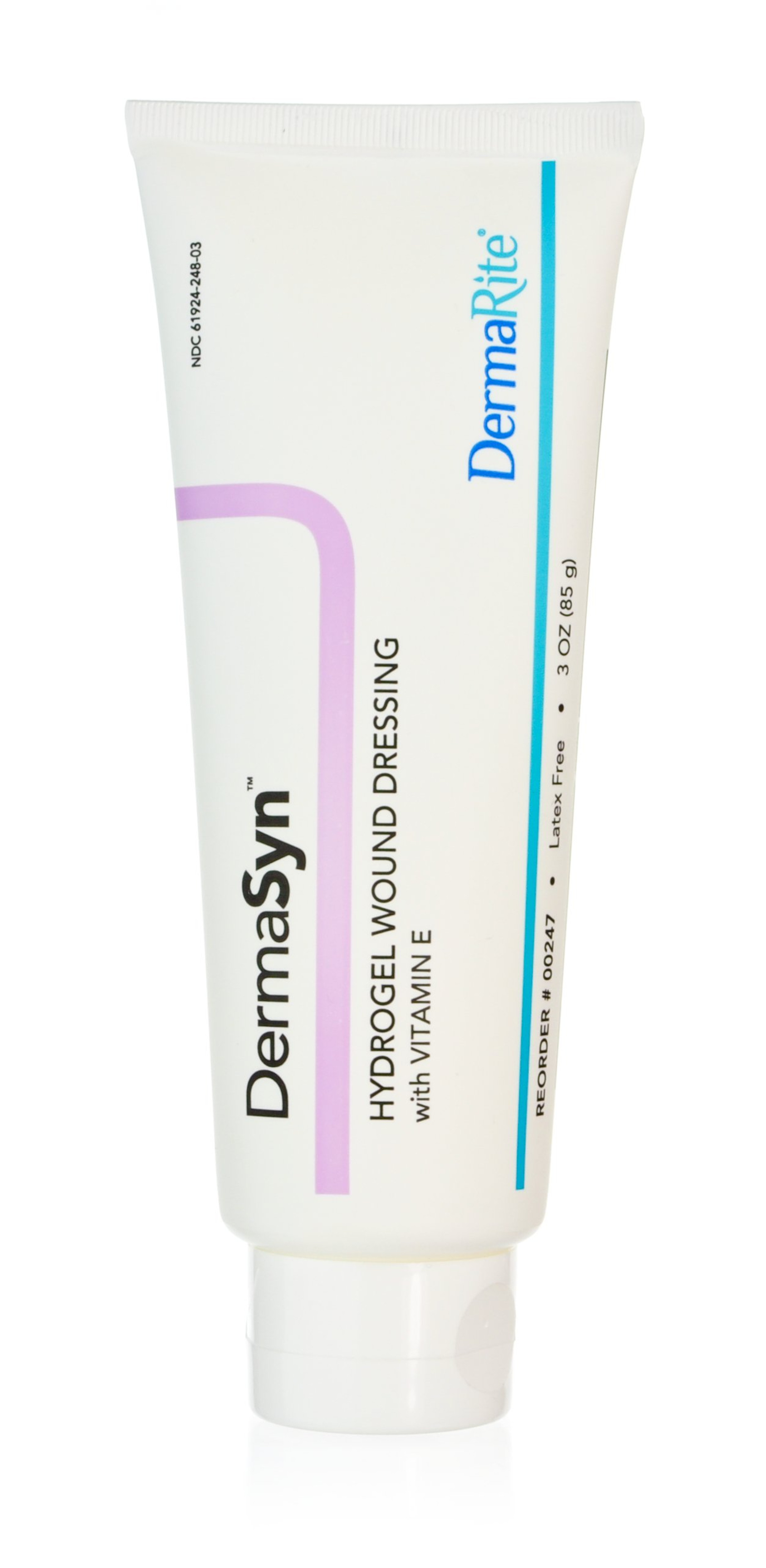 DermaSyn Hydrogel Wound Dressing with Vitamin E, 00247, 1 Each