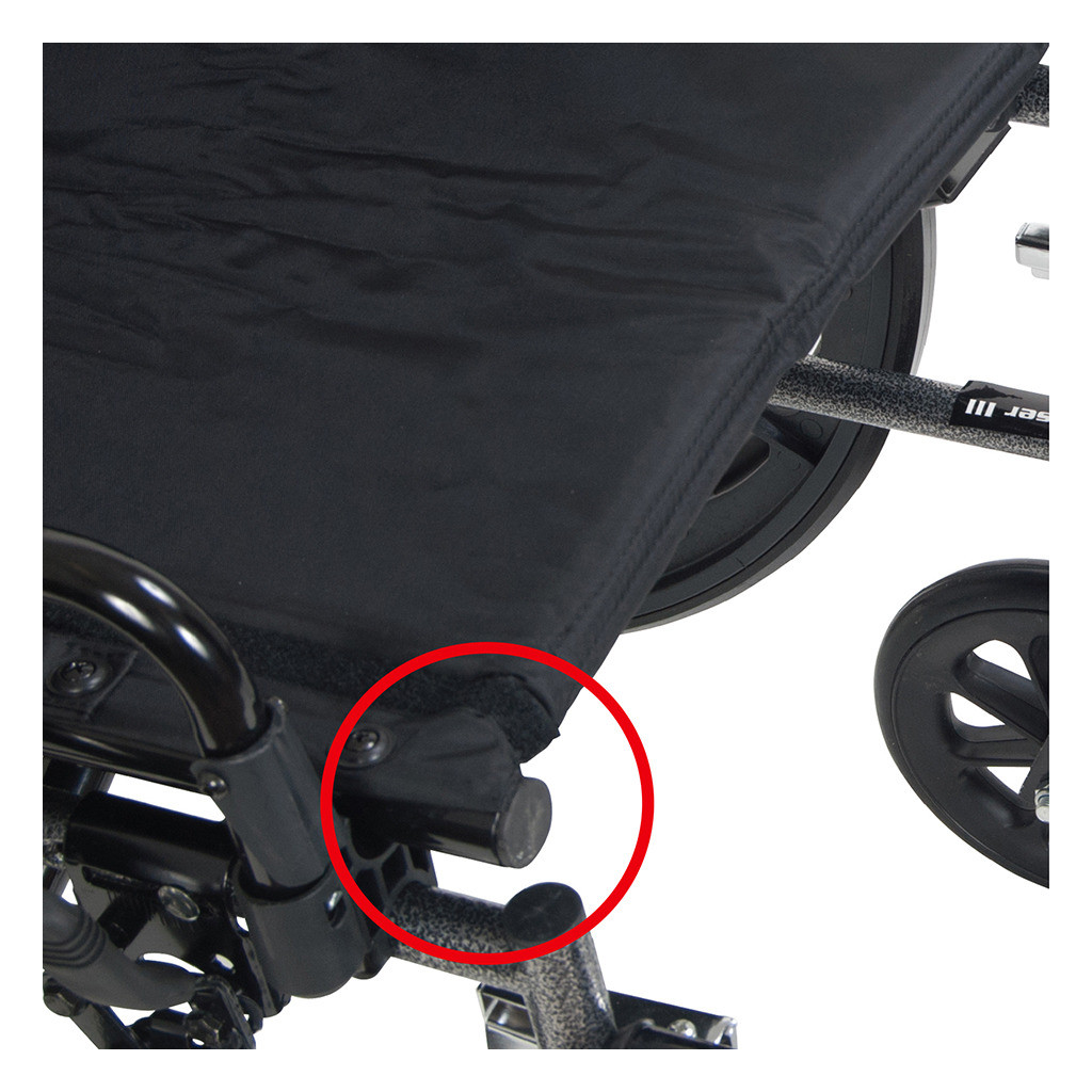 drive Cruiser III Wheelchair, Full Length Arm, Swing-Away Footrest, FAB 1