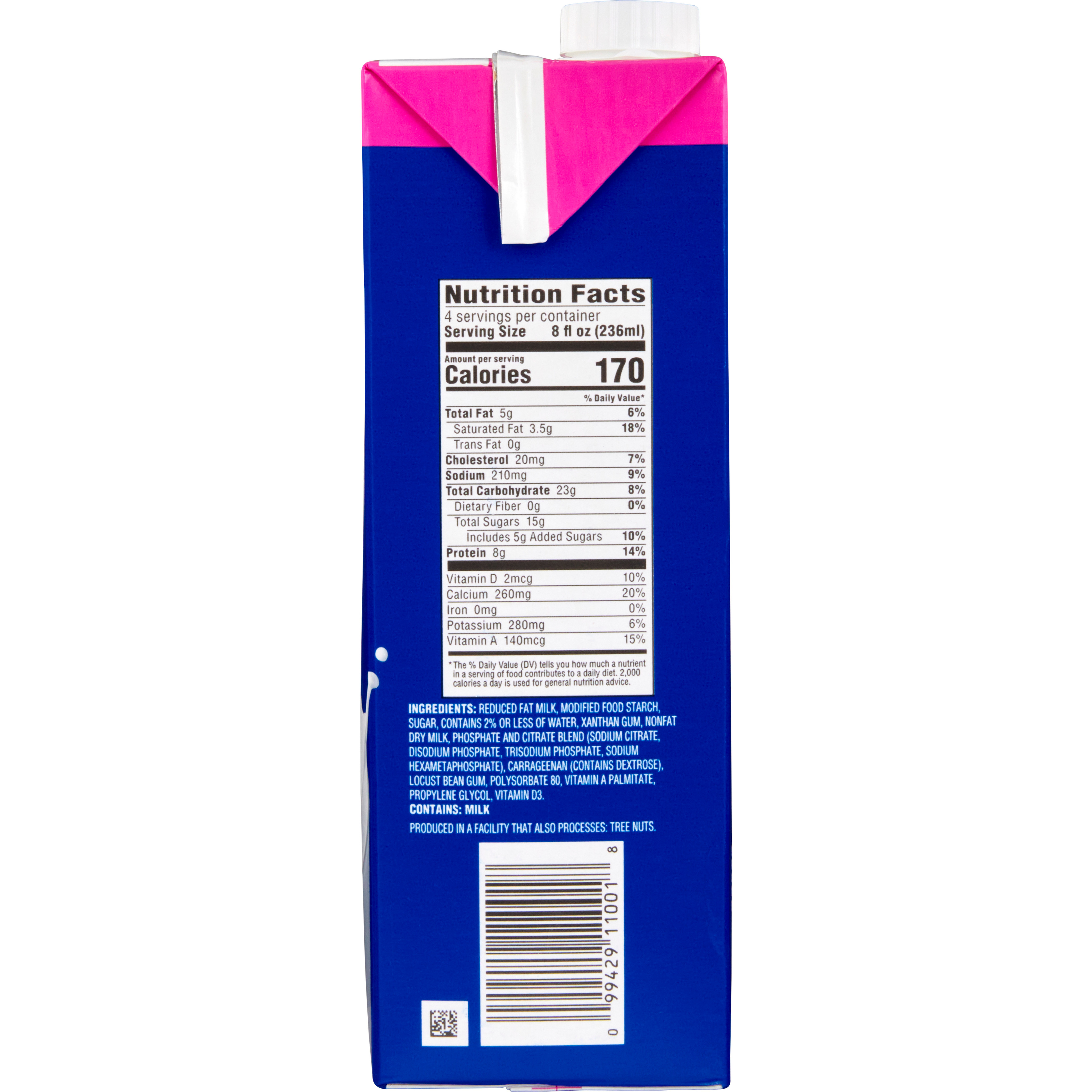 Hormel Thick & Easy Thickened Dairy Beverage, Milk Flavor, Nectar Consistency, 32 oz.