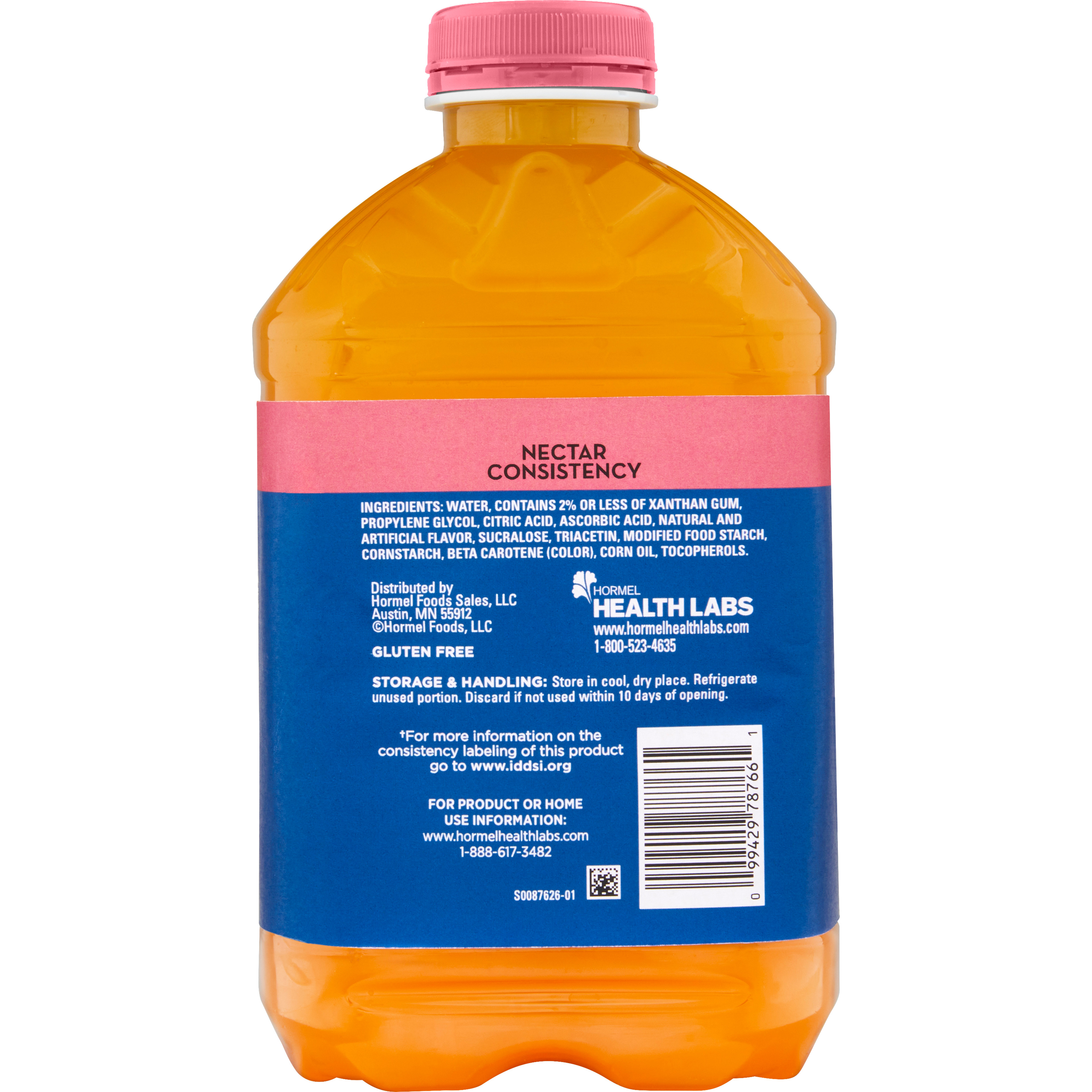 Hormel Thick & Easy Clear, Sugar Free, Peach Mango, Nectar Consistency, 46 oz.