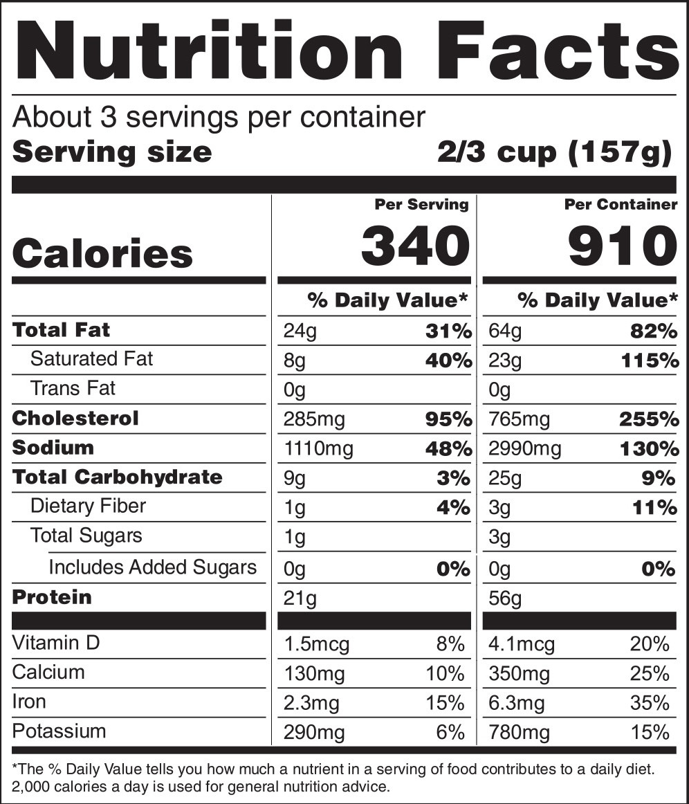 Thick-It Omelet with Sausage and Cheddar Cheese Puree, Can