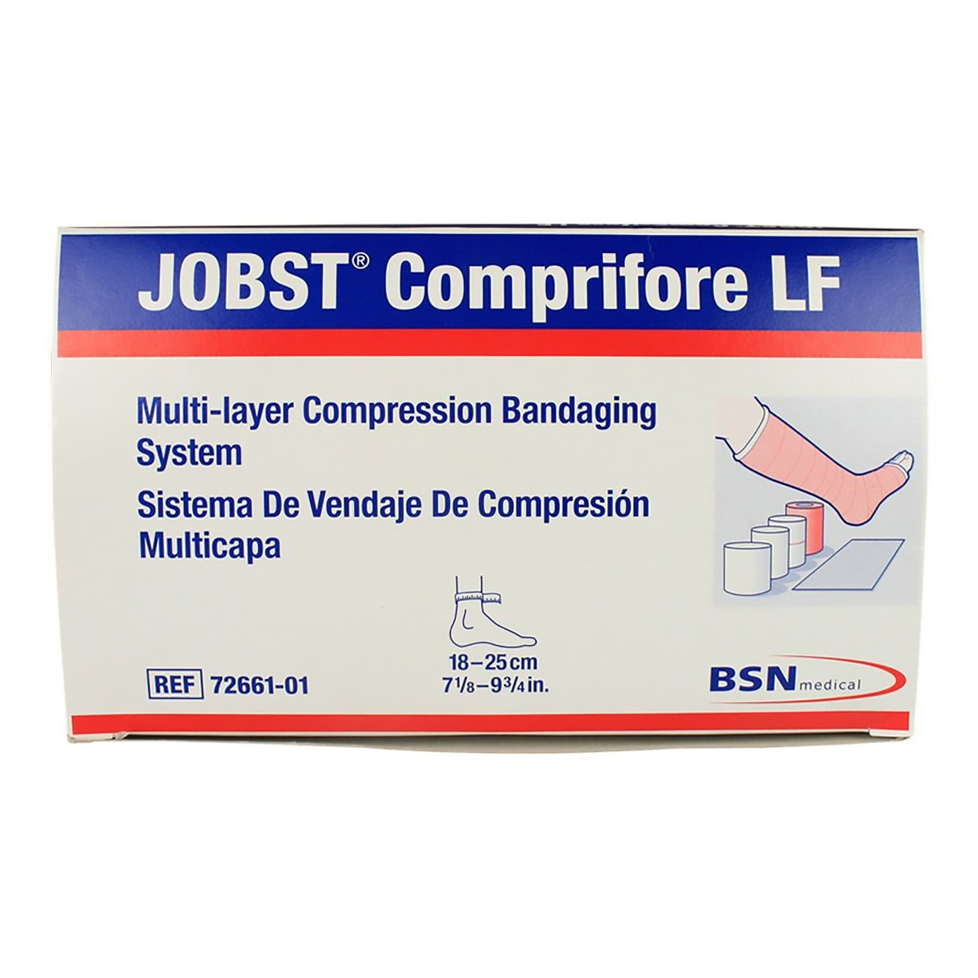 JOBST Comprifore LF Multi-Layer Compression Bandaging System, 4 Layers, 7266101, 1 Kit