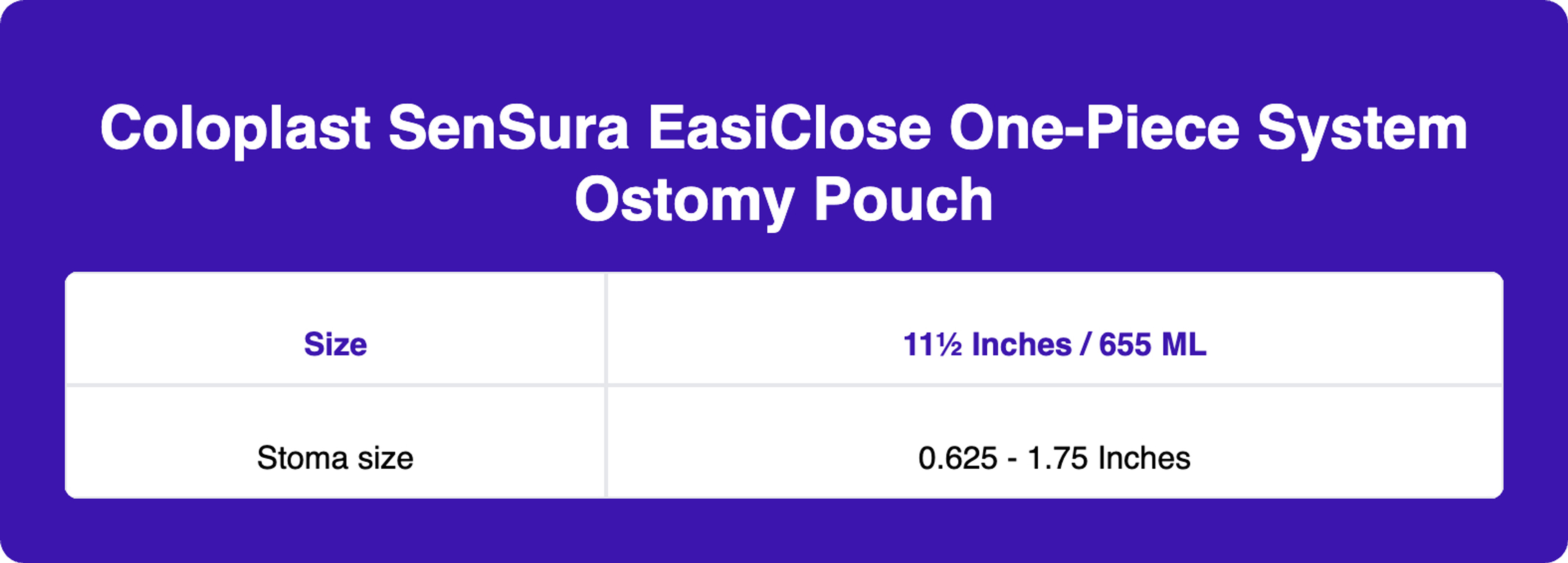SenSura EasiClose One-Piece System Ostomy Pouch, 5/8 to 1-3/4" Stoma, 15608, Opaque - Box of 10