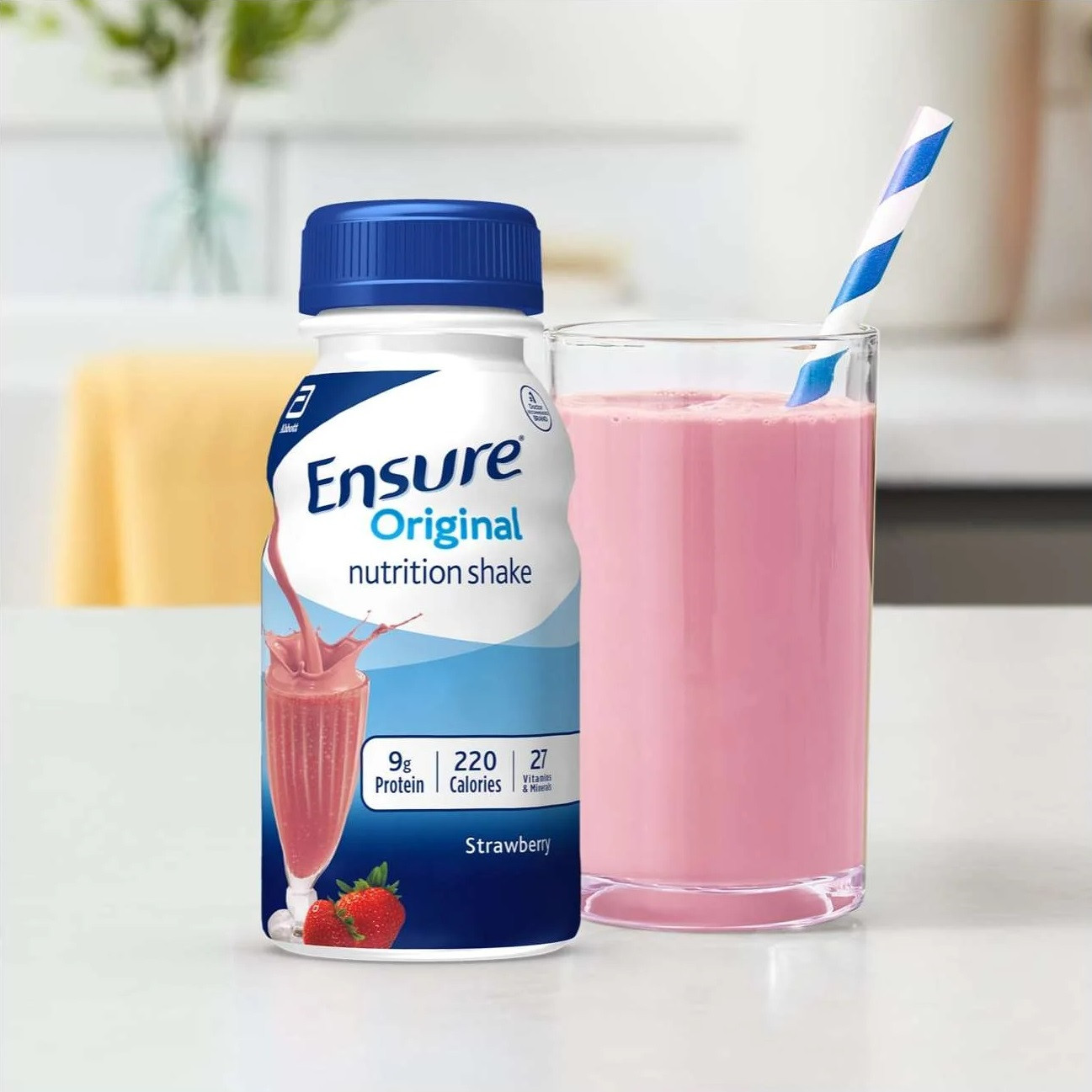 Ensure Original Nutritional Shake, 8 oz., Strawberry