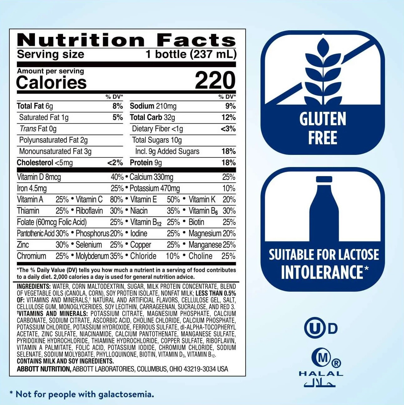 Ensure Original Nutritional Shake, 8 oz., Strawberry
