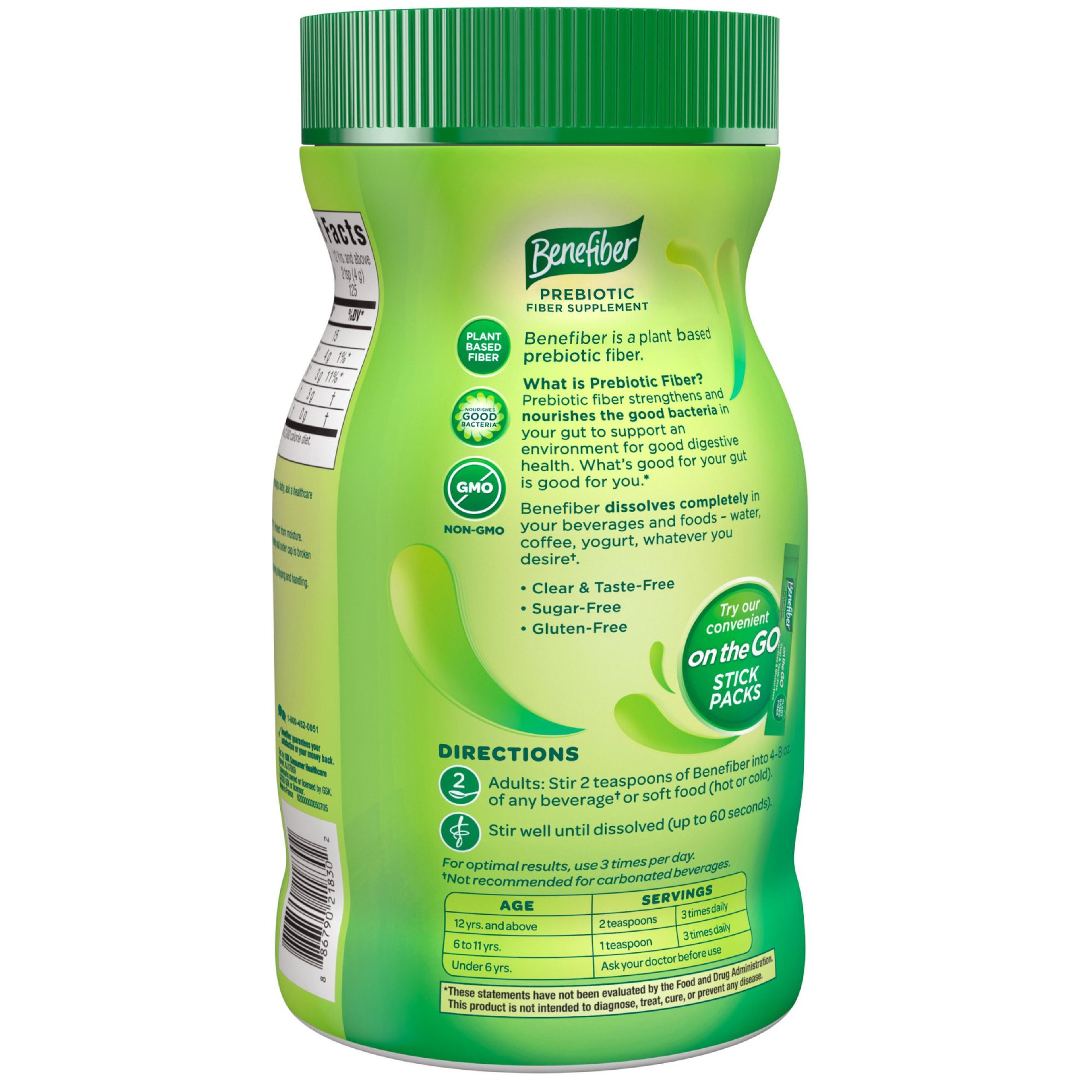 Benefiber Fiber Supplement Powder